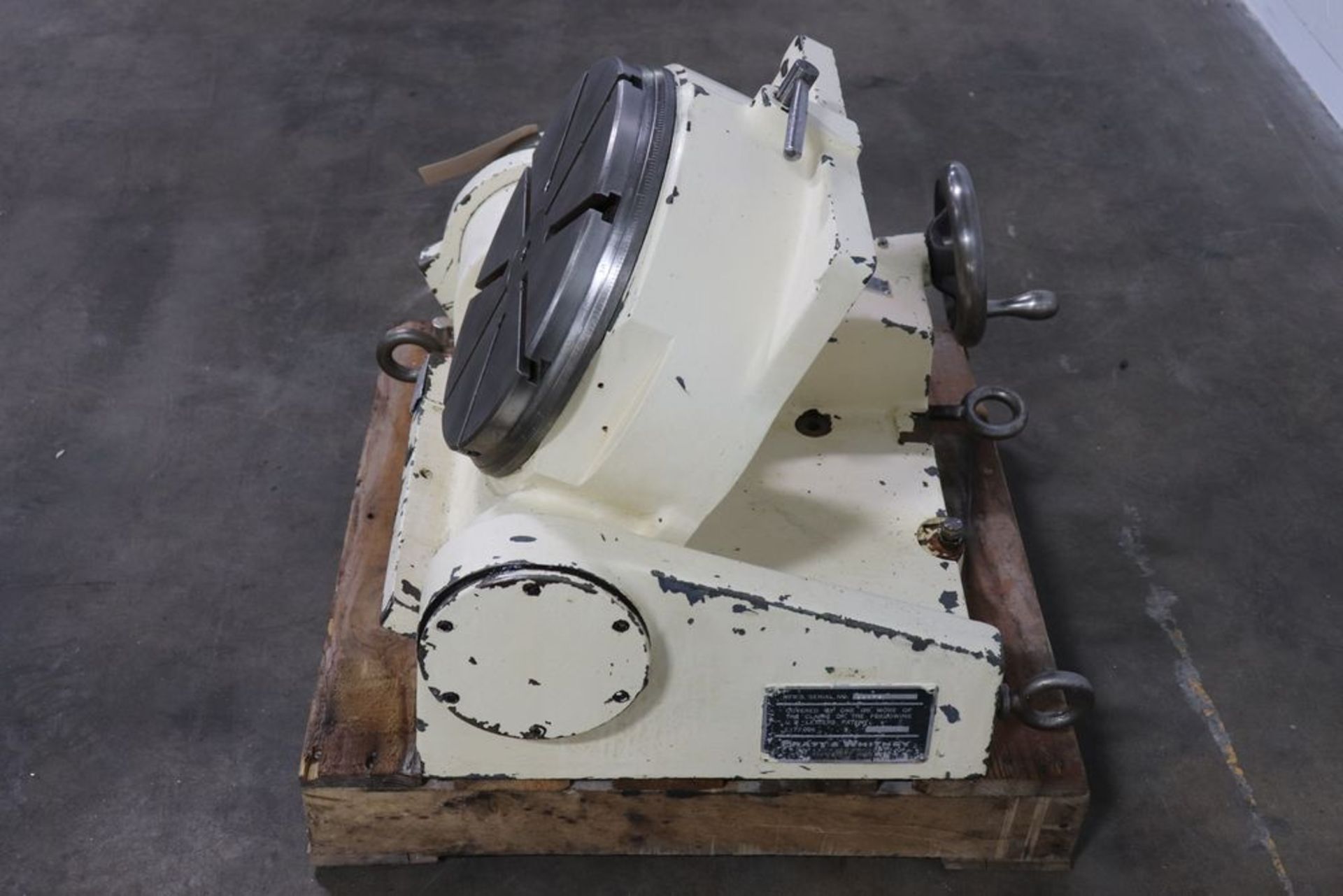 Pratt & Whitney 12″ Horizontal / Vertical Tilting Rotary Table - Image 7 of 11