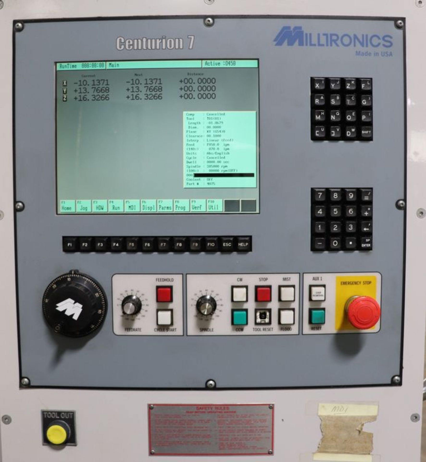 Milltronics HMC35 CNC Horizontal Machining Center - Image 12 of 12