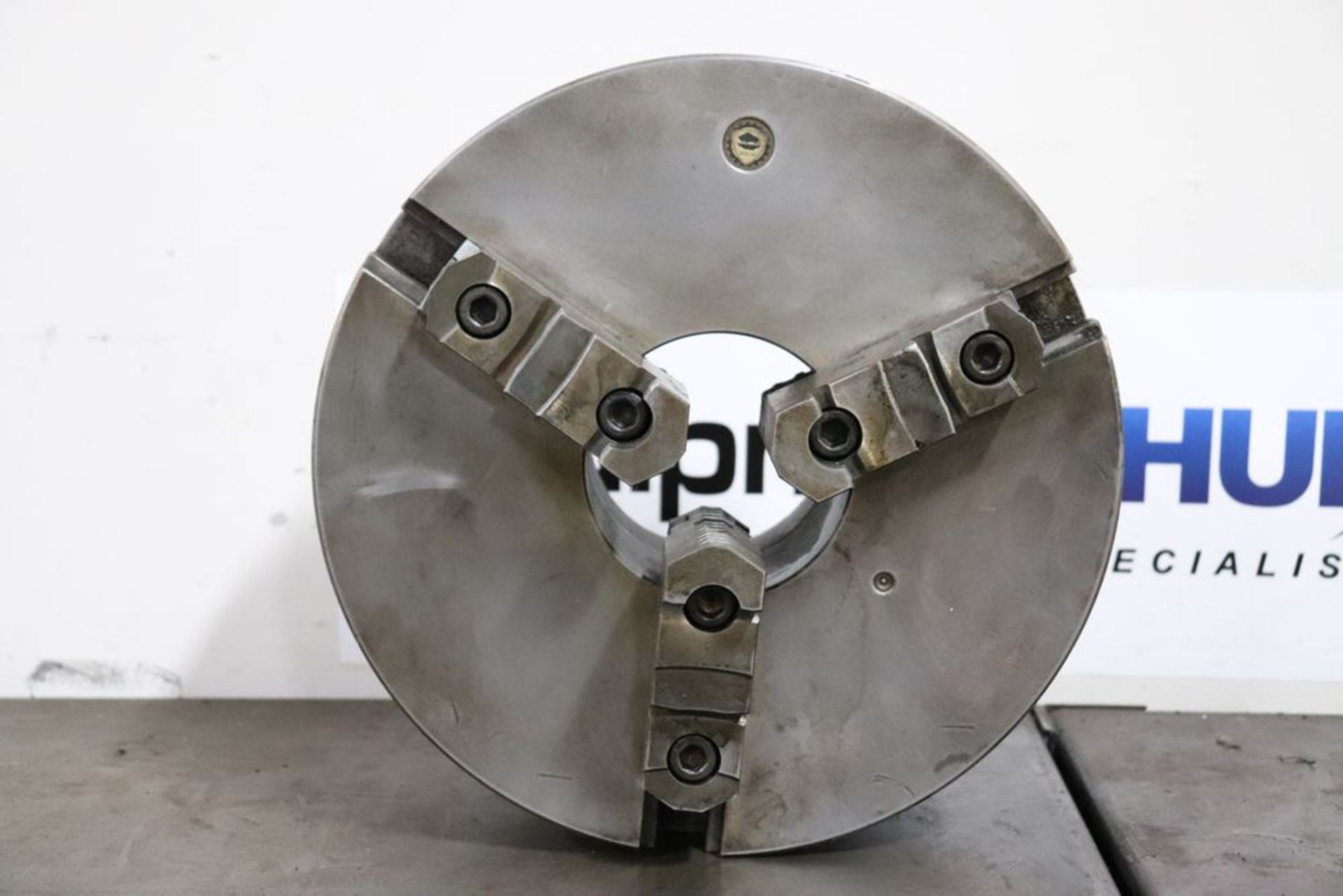 Bison 12-1/2″ 3 Jaw Lathe Chuck, D1-6 Mount - Image 4 of 6