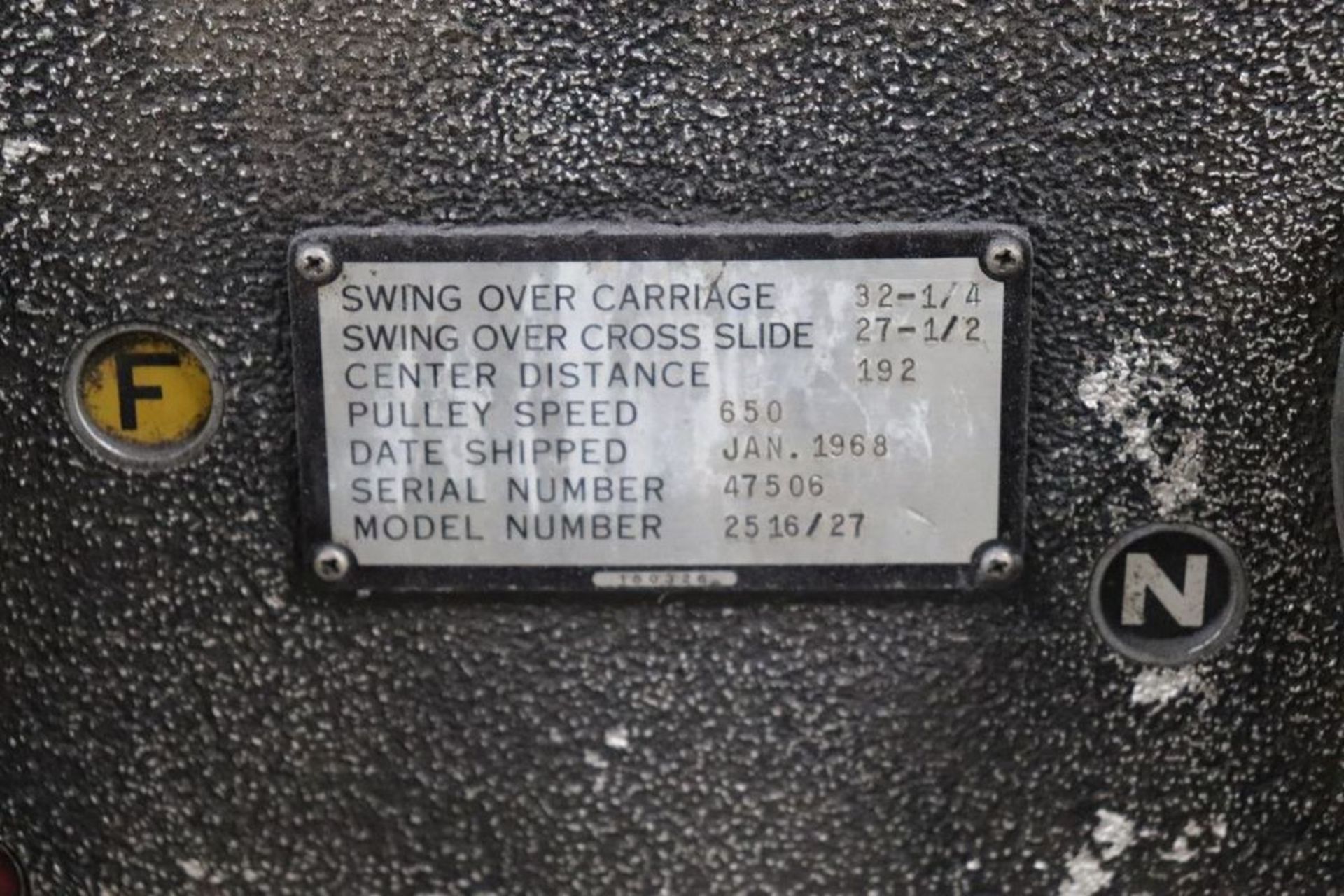 Lodge & Shipley 2516/27 Powerturn 36″ x 192″ Engine Lathe - Image 11 of 15