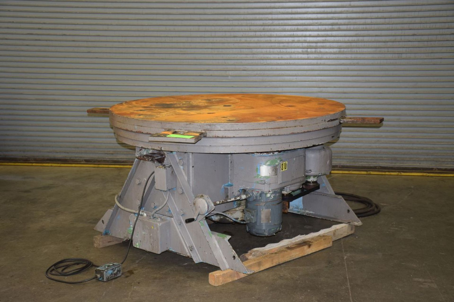 Worthington 16,000 lb Welding Floor Turntable