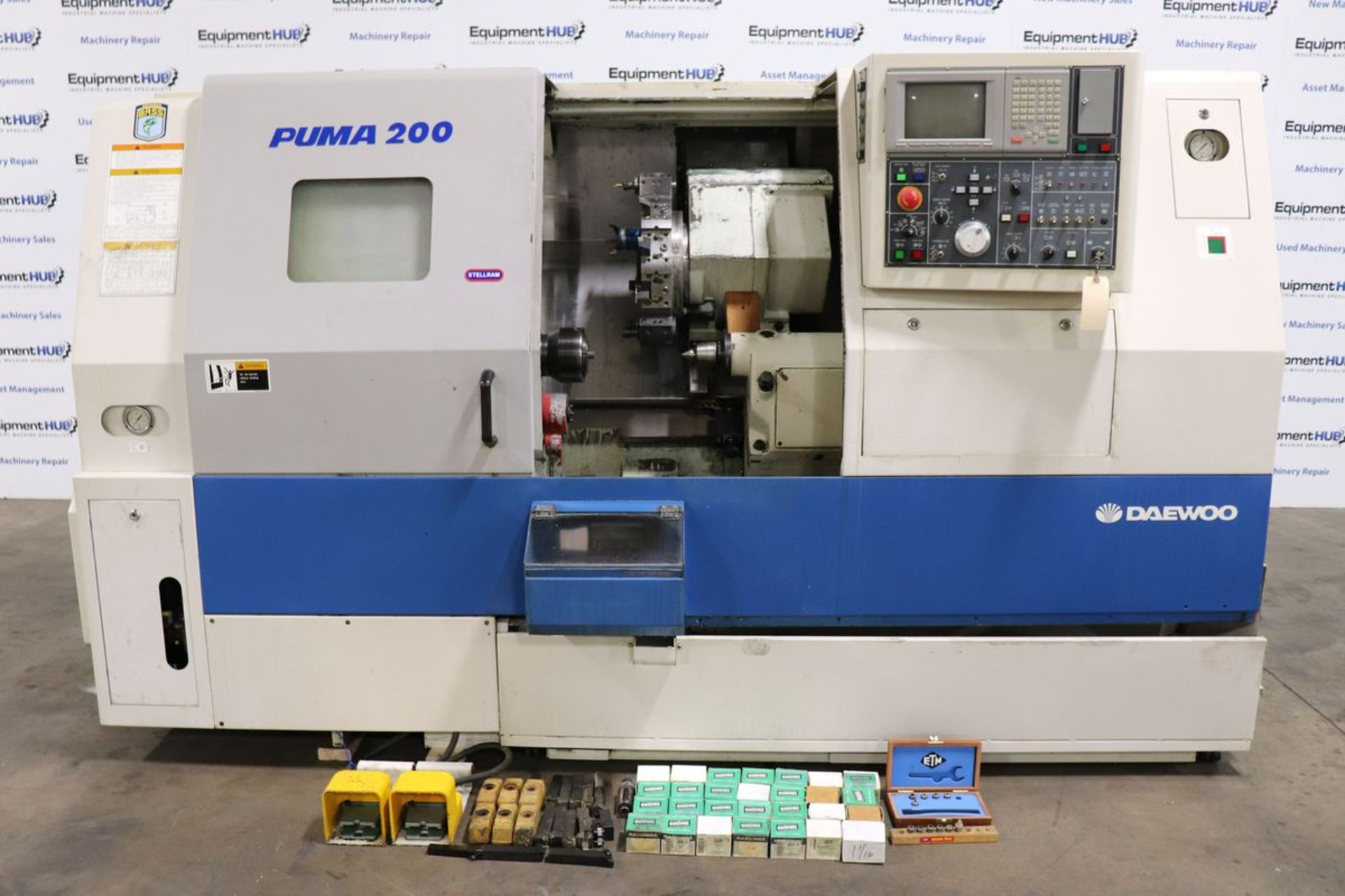 Daewoo Puma 200LCX CNC Turning Center Lathe - Image 5 of 15