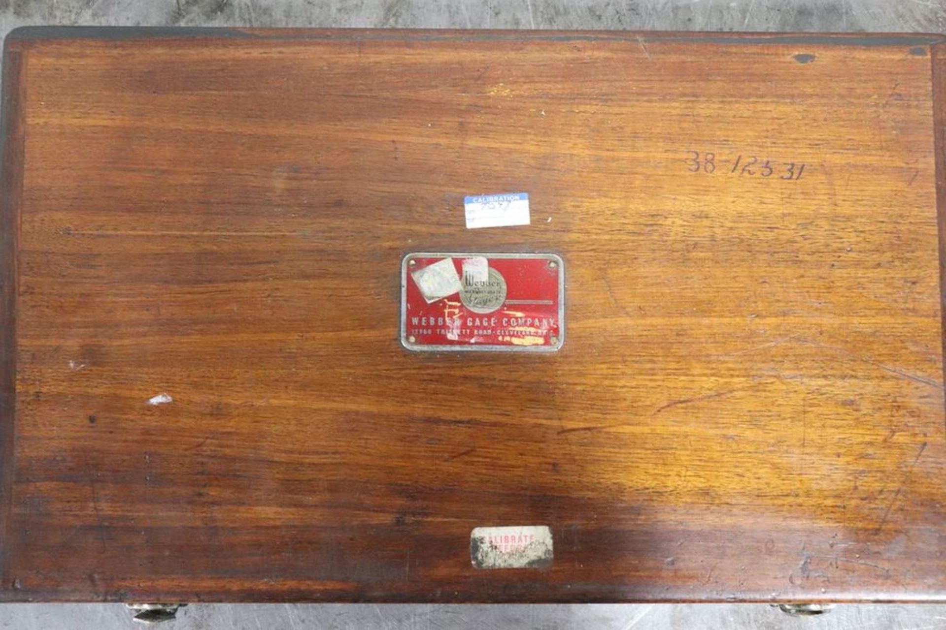 Webber Rectangle Gage Block Set with Case - Image 8 of 10