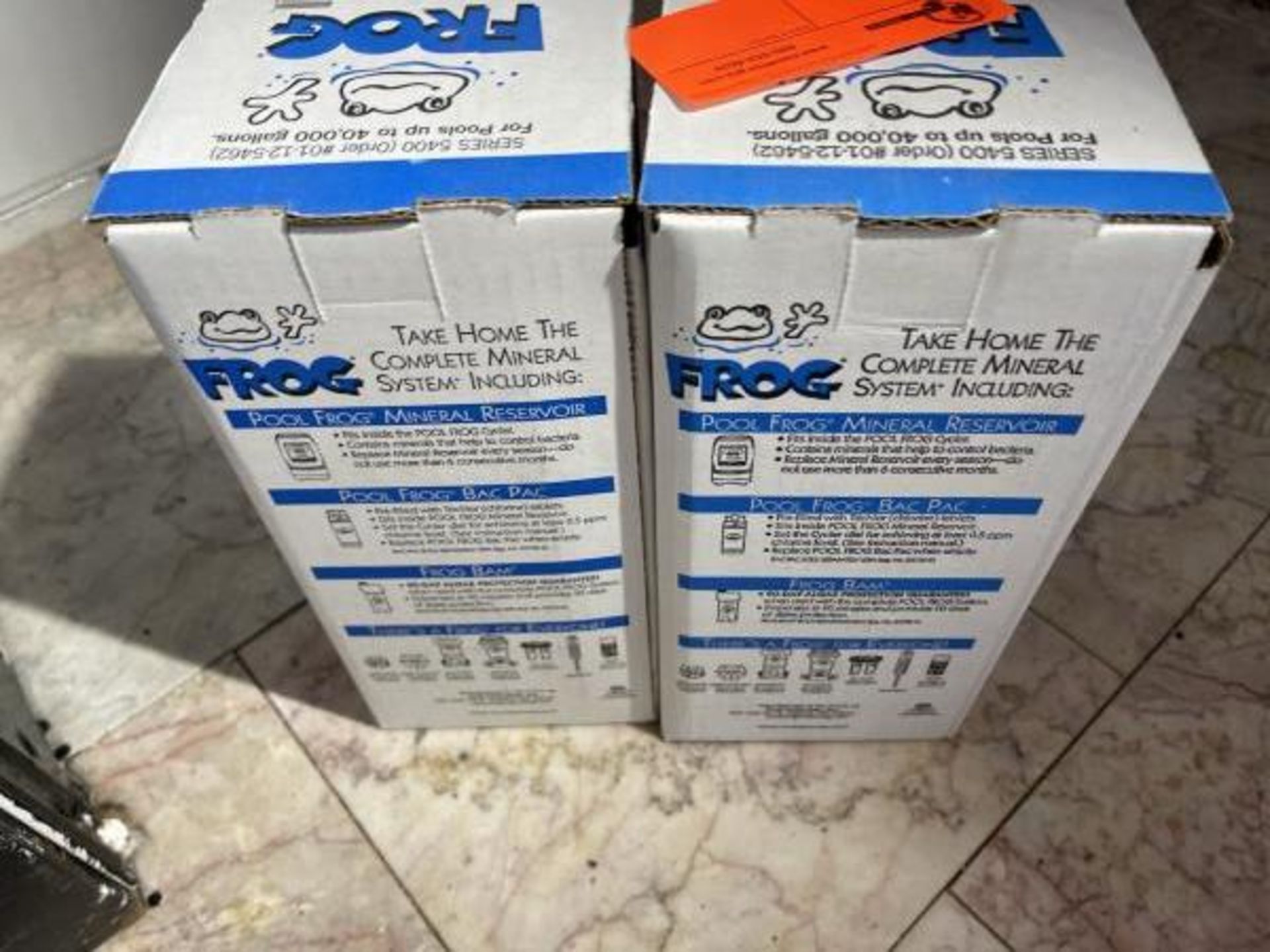 Lot of (2) Pool Frog mineral reservoir refills for pools up to 40,000 gallons, series 5400 - Image 3 of 3