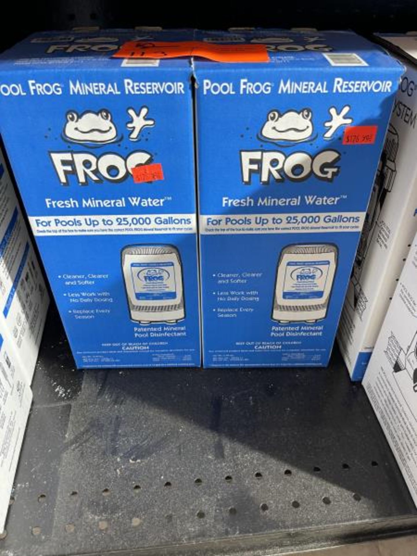 Lot of (2) Pool Frog mineral reservoir refills for pools up to 25,000 gallons, series 6100