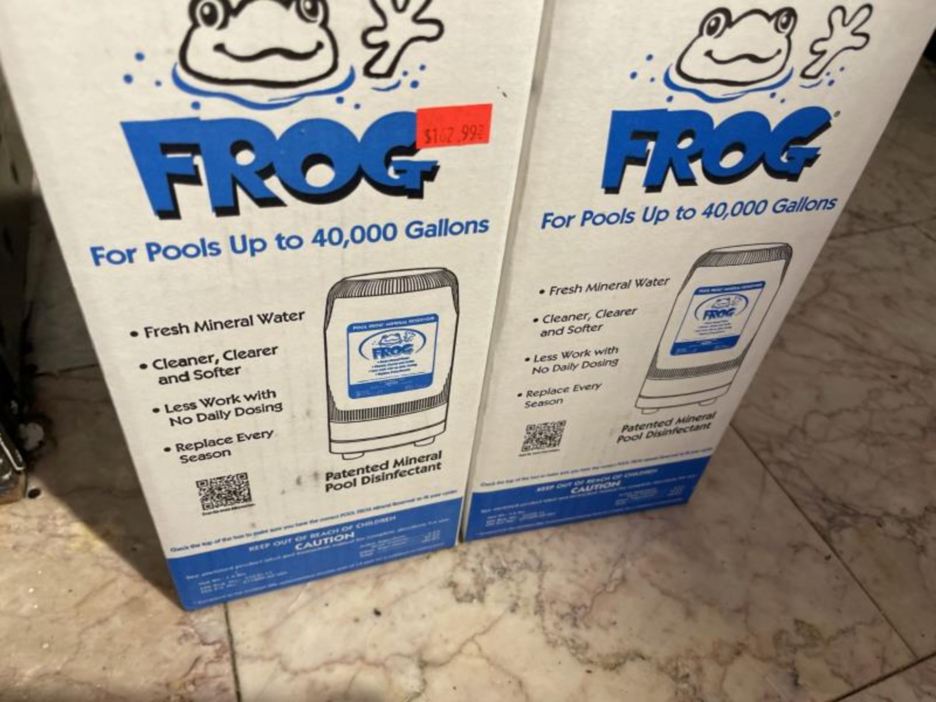 Lot of (2) Pool Frog mineral reservoir refills for pools up to 40,000 gallons, series 5400 - Image 2 of 3