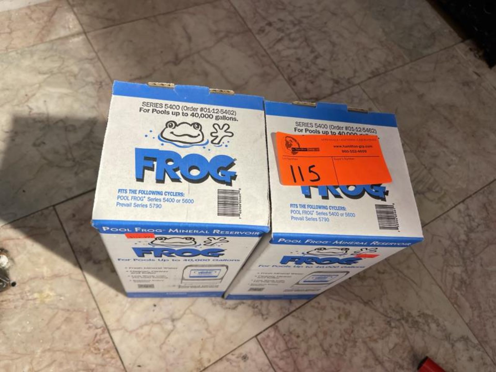 Lot of (2) Pool Frog mineral reservoir refills for pools up to 40,000 gallons, series 540 - Image 2 of 2