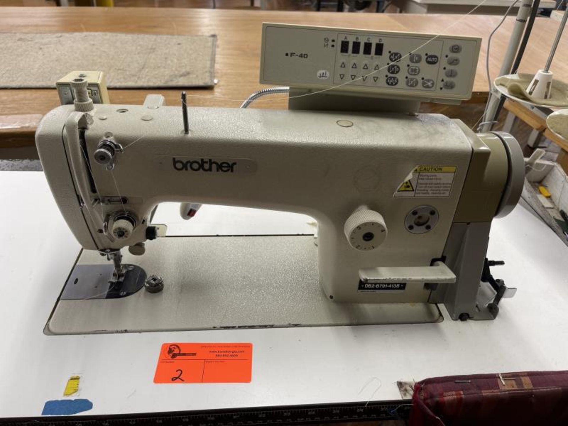 Brother Sewing Machine M: DB2-B791-413B, SN: H7593269 - Image 2 of 5