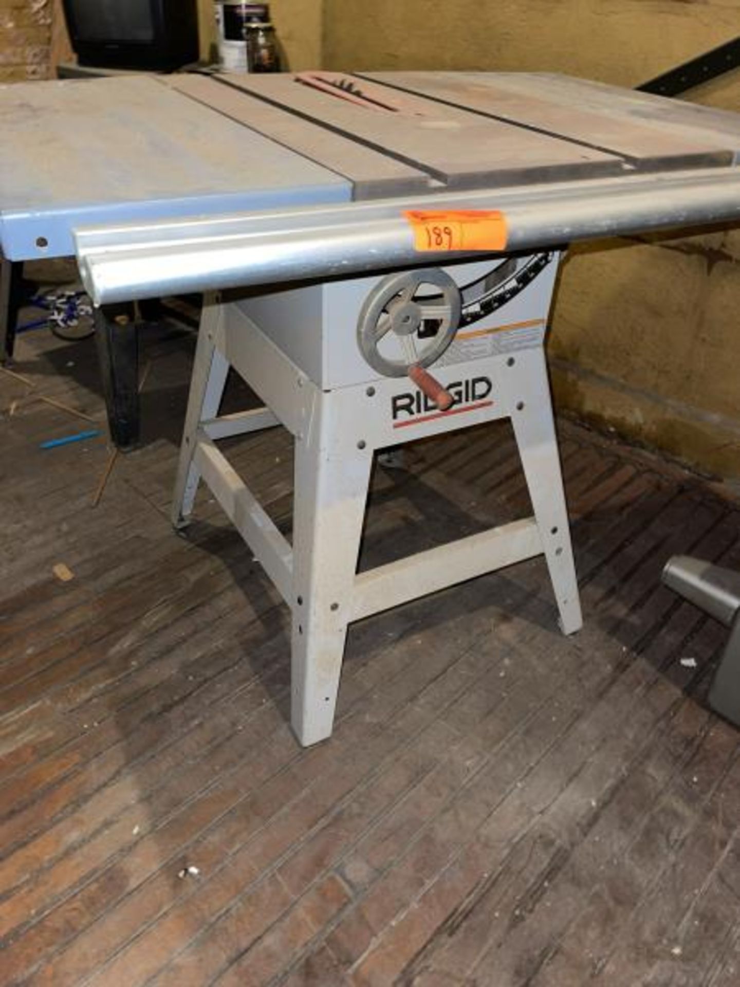 Rigid Table Saw M: TS-241209 On Second Floor Custom Come Down Narrow Staircase, or Hole In Floor - Image 2 of 3