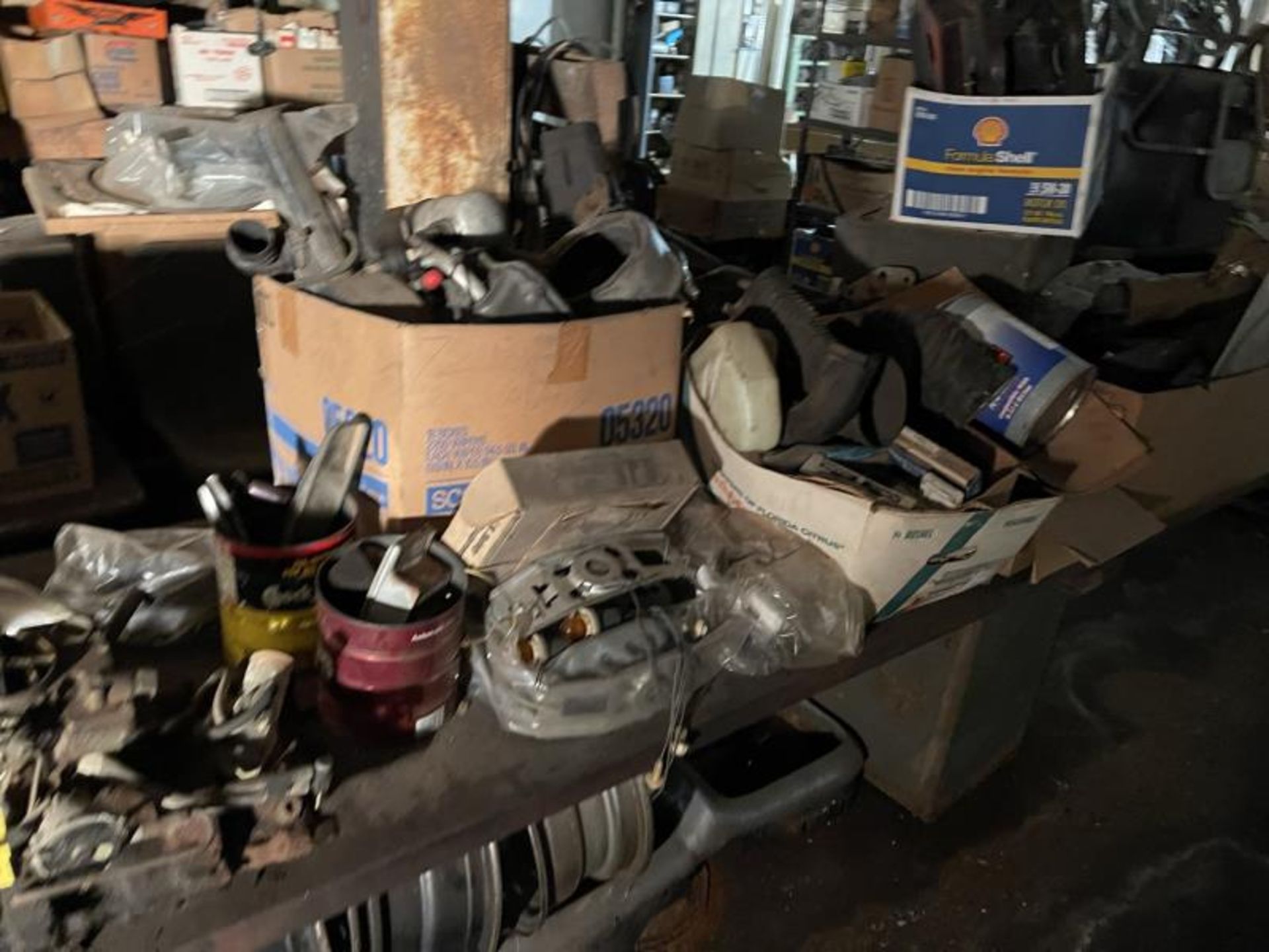 Contents Of Basement: Old Car Parts, Engine Parts, Body Parts, Starters, Alternators, All Must Be - Image 18 of 37