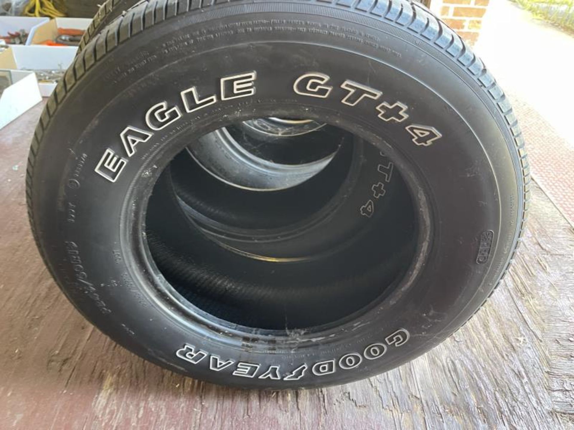 GT+4 GoodYear Eagle Tires P245/60R15 - Image 2 of 6