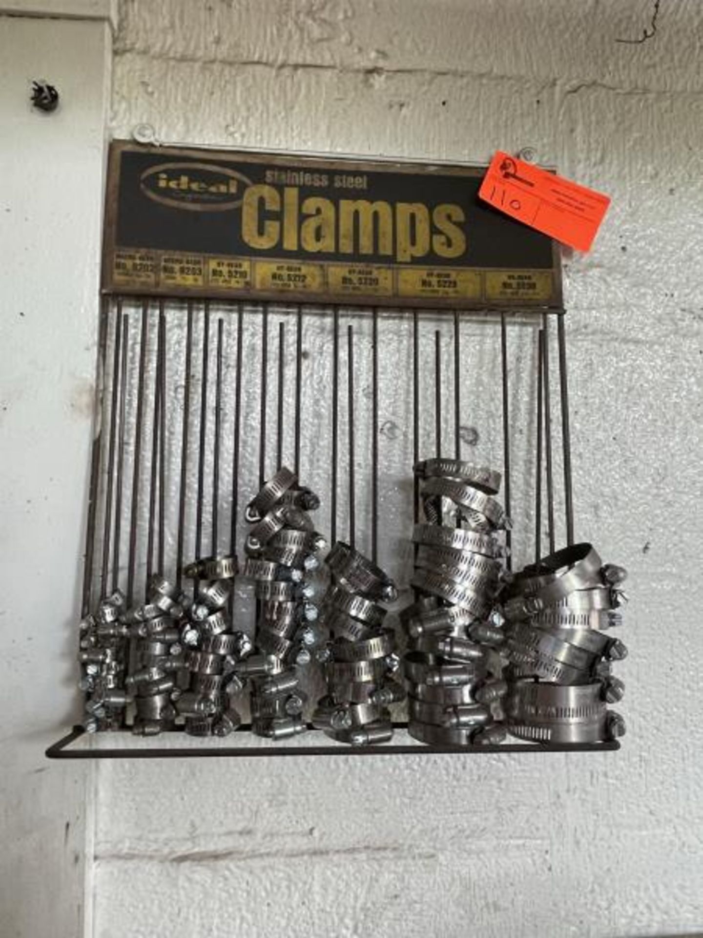 Ideal Wall Mount Rack with Clamps