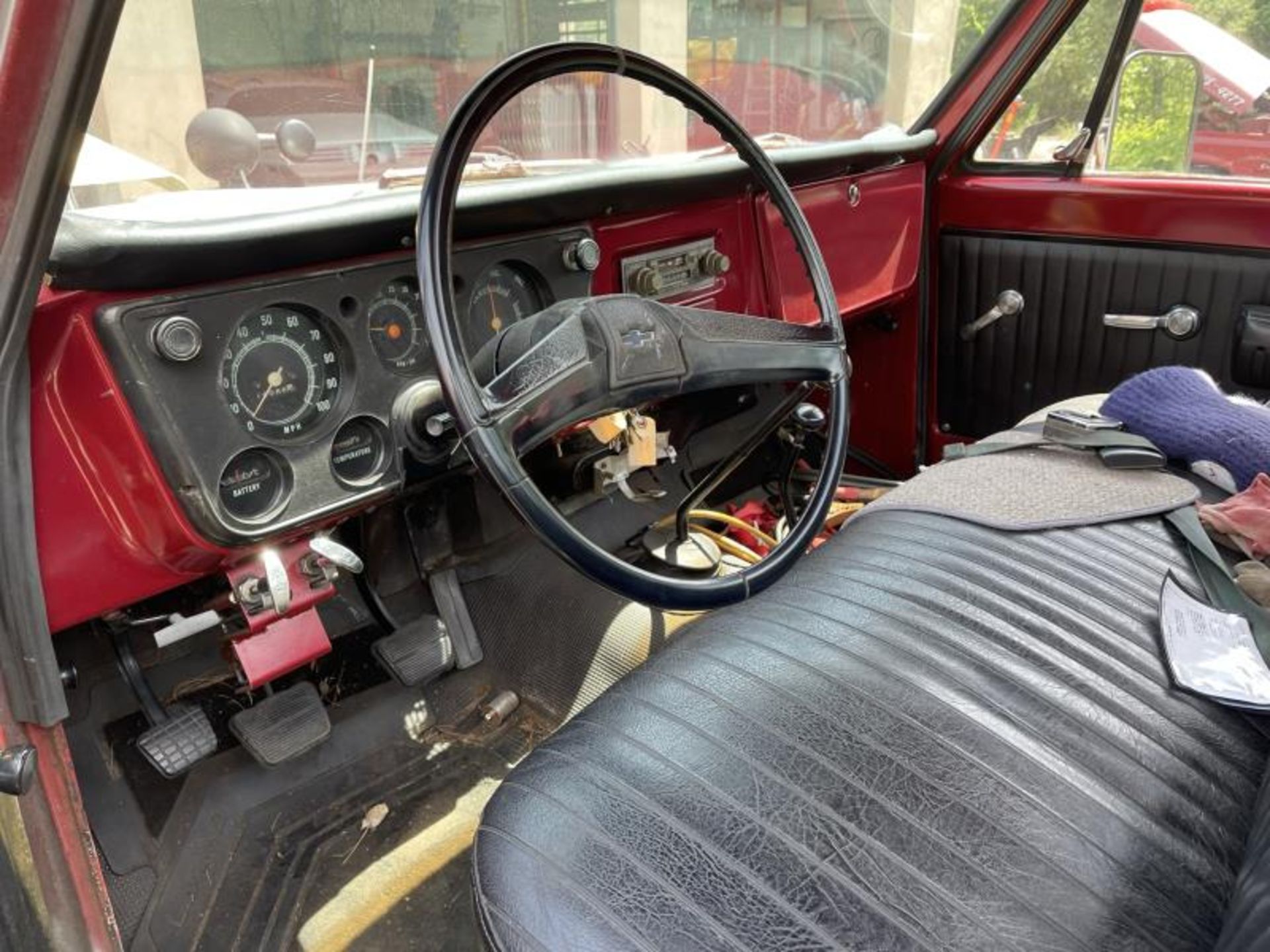 1971 Chevy 3.25Ton 4x4 Step Side Pick Up with Fisher Speed Caster Plow M:G, 8' Bed, Standard - Image 30 of 38