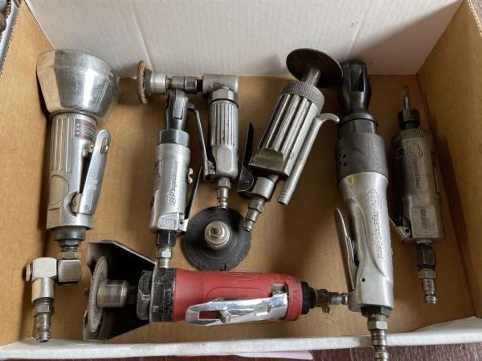 Box Lot: Ingersol Rand Northern Industrial Pneumantic hand tools