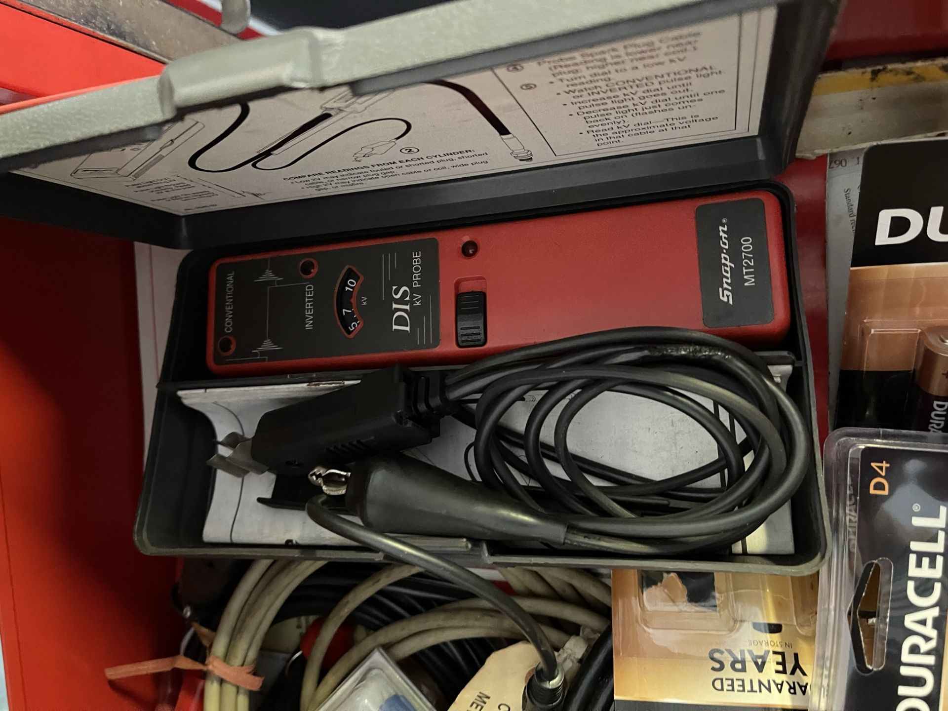 Snap-On Emissions Analyzer MT3500 with Contents, Including Snap On MT2700 PIS Probe - Image 7 of 7