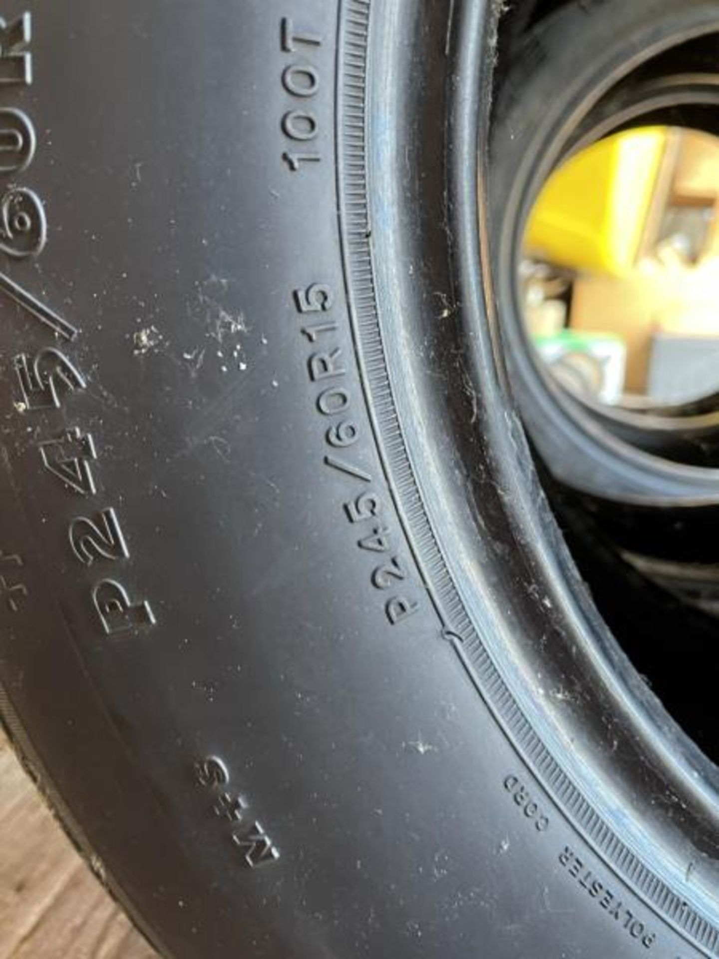 GT+4 GoodYear Eagle Tires P245/60R15 - Image 3 of 6