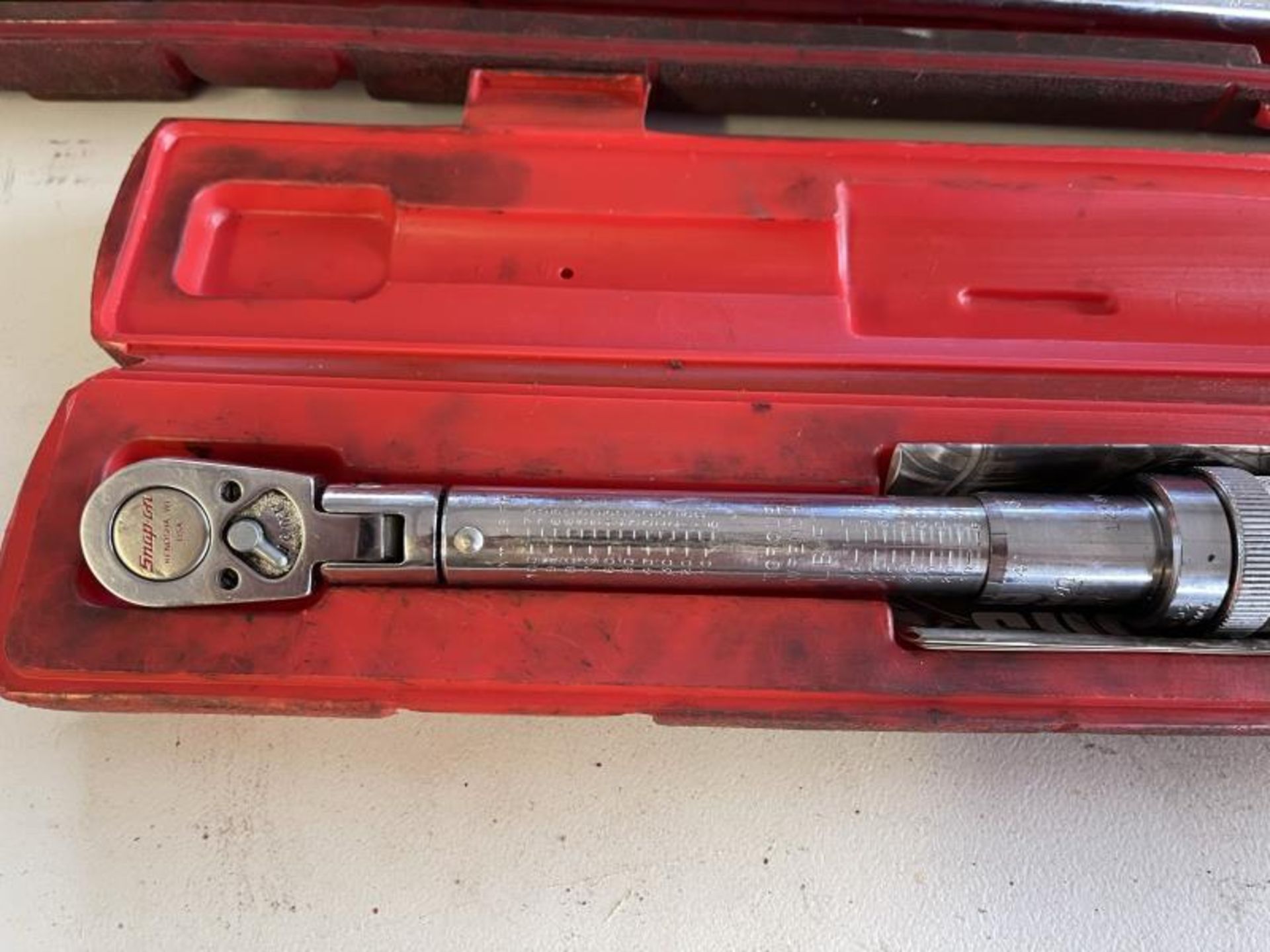 Lot of (2) Snap-On Torque Wrench; M: JFR275E & QJR-3200B - Image 2 of 4