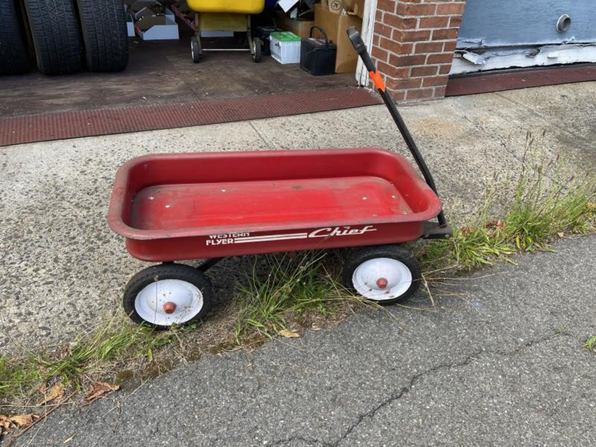 Wester Flyer Chief Red Wagon