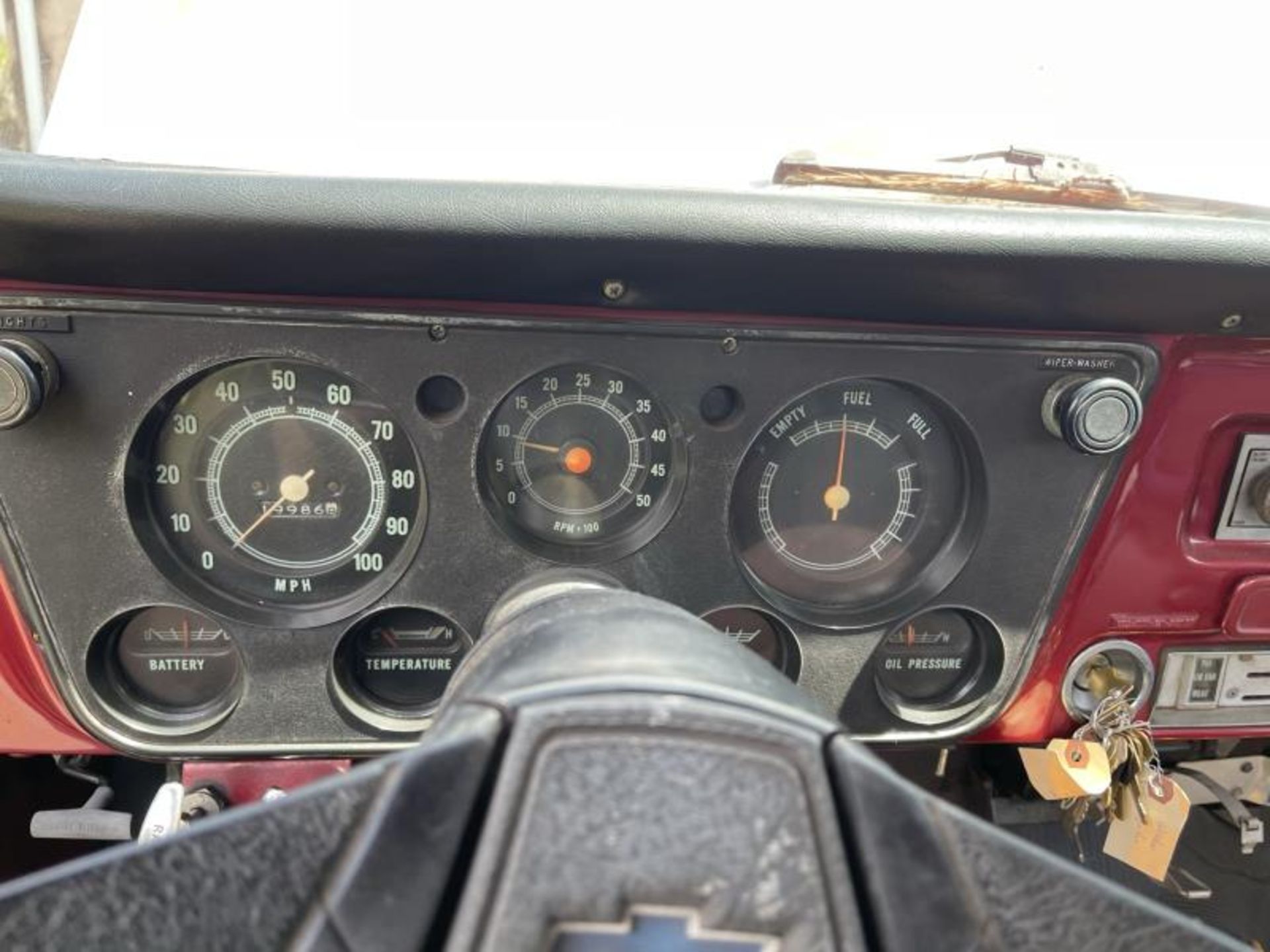 1971 Chevy 3.25Ton 4x4 Step Side Pick Up with Fisher Speed Caster Plow M:G, 8' Bed, Standard - Image 4 of 38