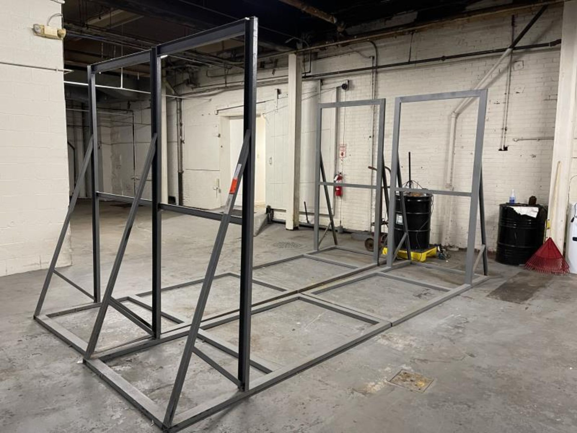 Steel Material Racks / Coat Racks, Rolling