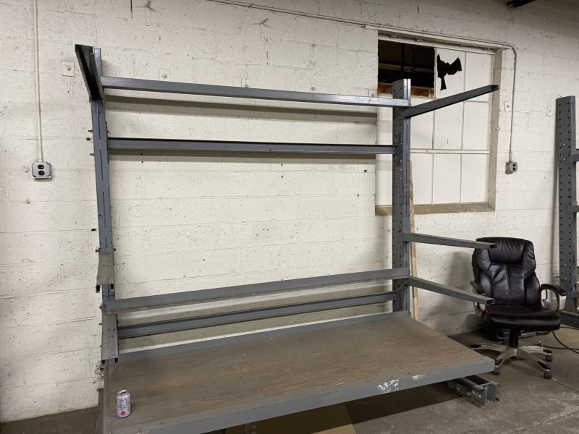 (2) Sections Cantilever Rack 97"x97" - Image 4 of 4