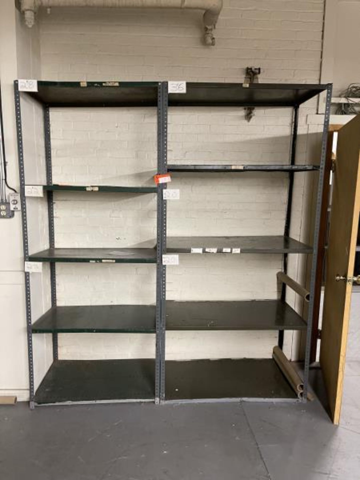 (2) Metal Racks