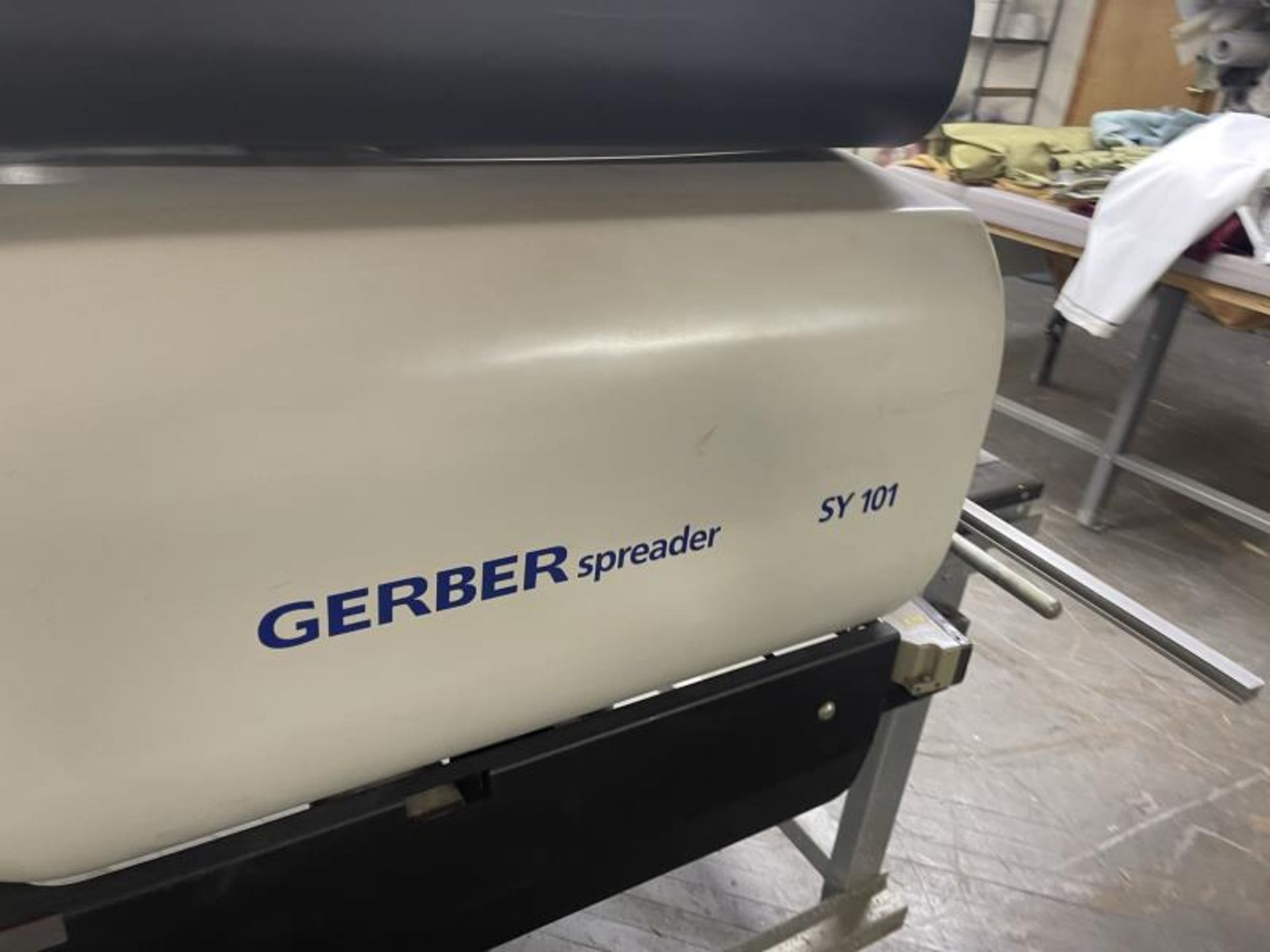 Gerber Spreader Machine with Transfer Table, Associated Equipment M: SY-101-1804 SN: 6405 Associated - Image 3 of 10