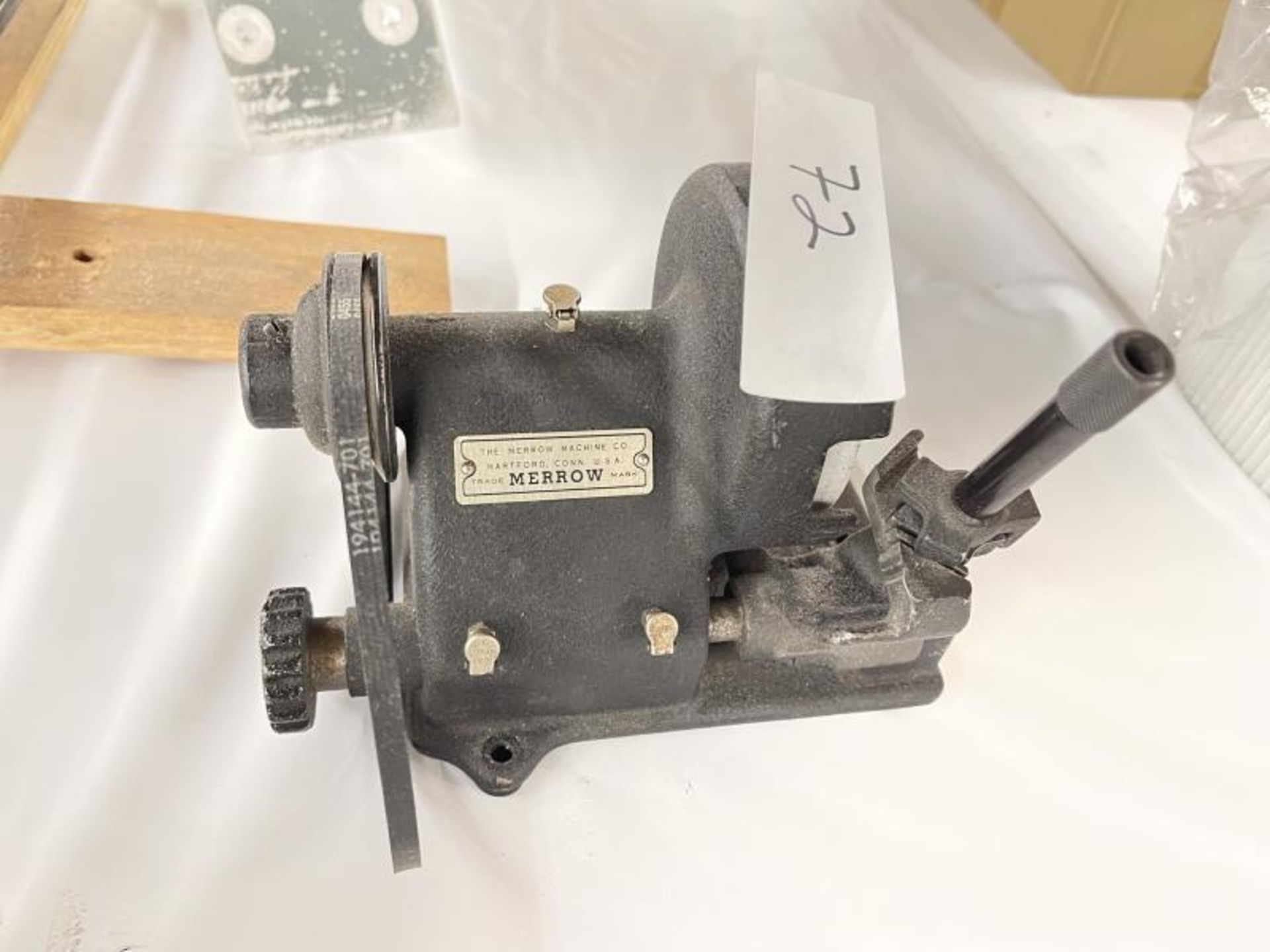 The Merrow Machine Co; Sharpener - Image 2 of 4