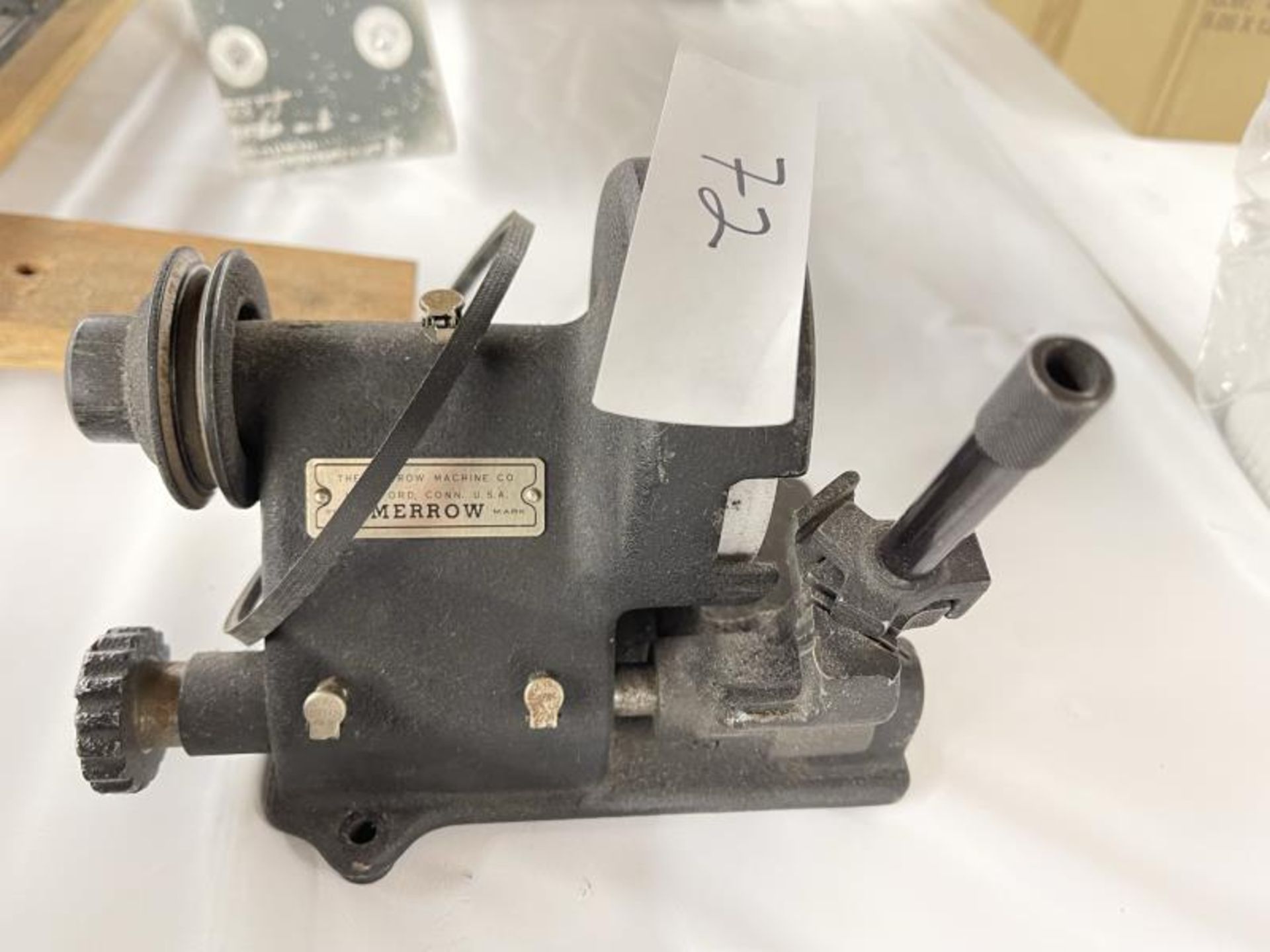 The Merrow Machine Co; Sharpener