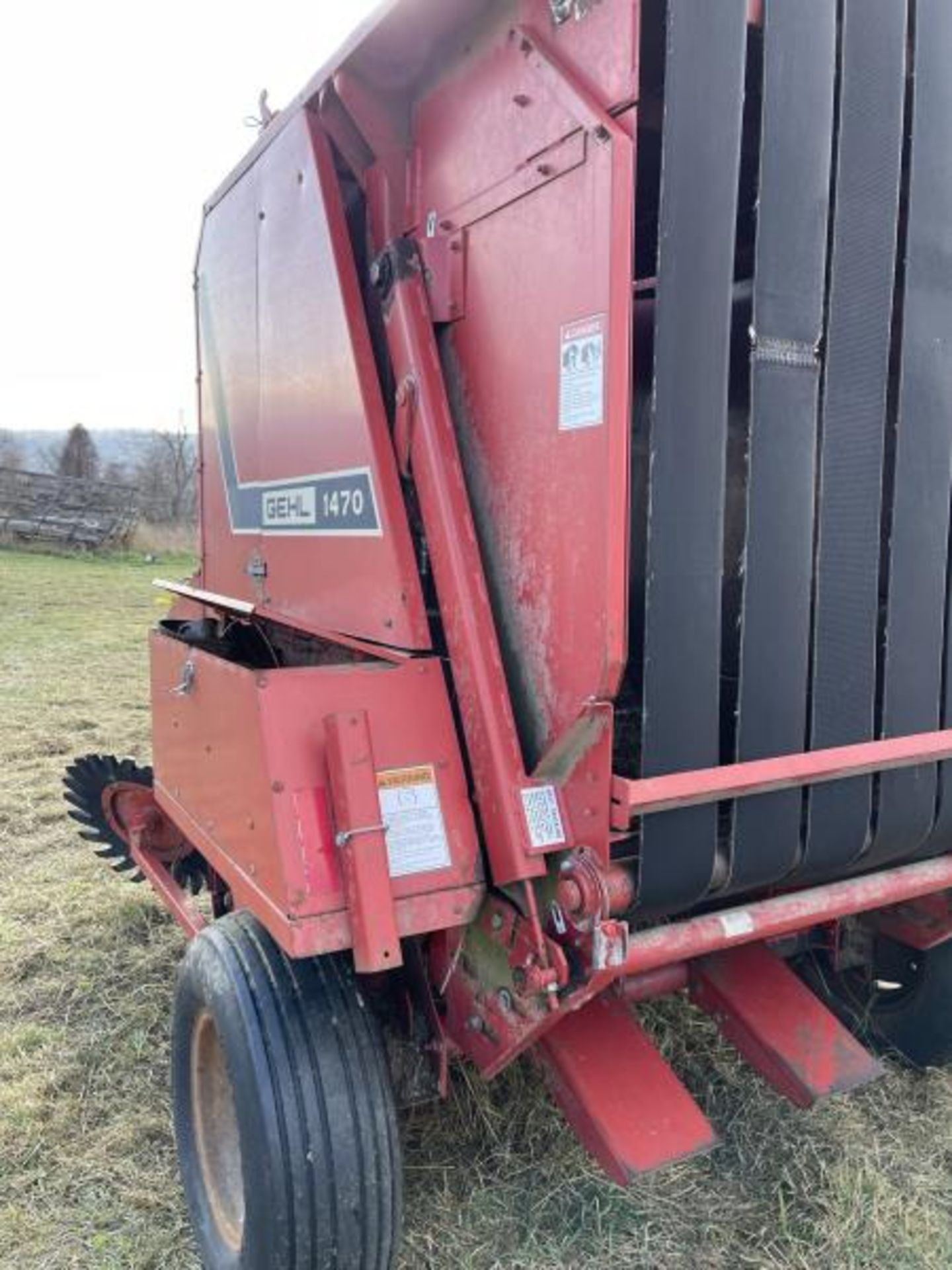 Gehl Round Hay Baler, RB1470TDC, SN: 19100 - Image 9 of 9