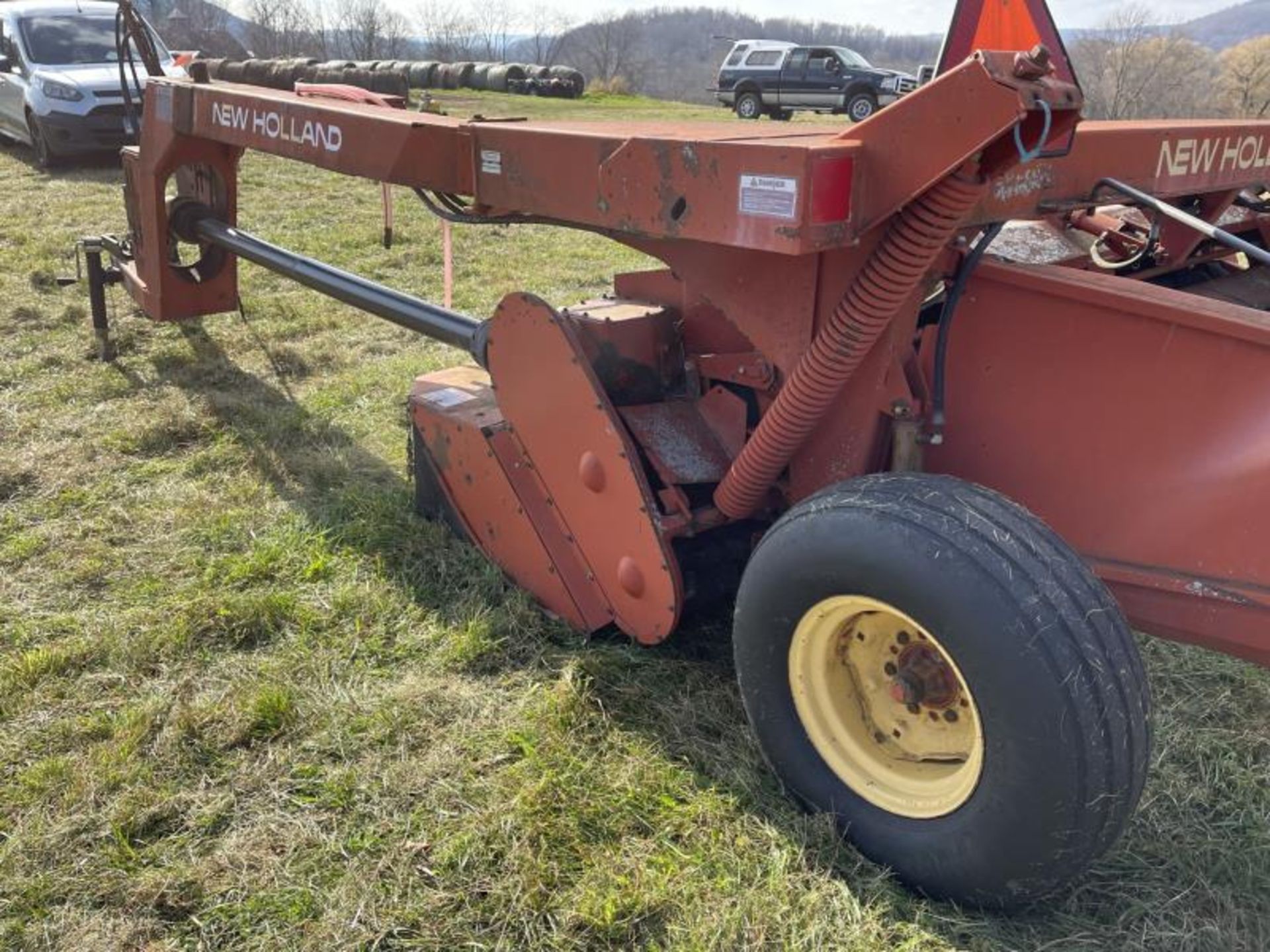 New Holland Discbine 415 Mower, Blown Hydraulic Hose, Gearbox Problem, SN: 891648Hose, Gearbox - Image 10 of 13