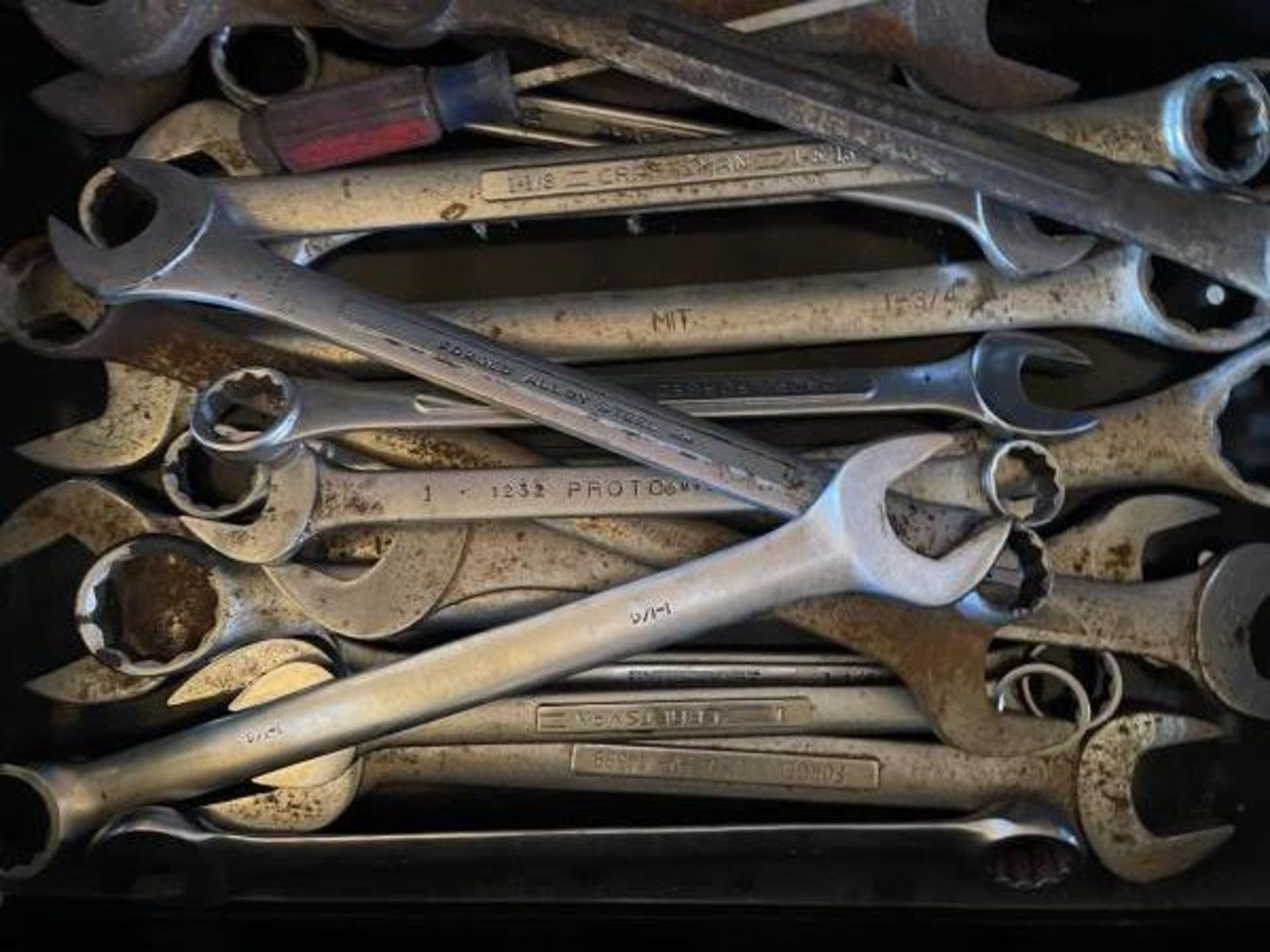 Craftsman Rolling Toolbox with Tools including Wrenches, Sockets, Screwdrivers, Pliers - Image 11 of 12