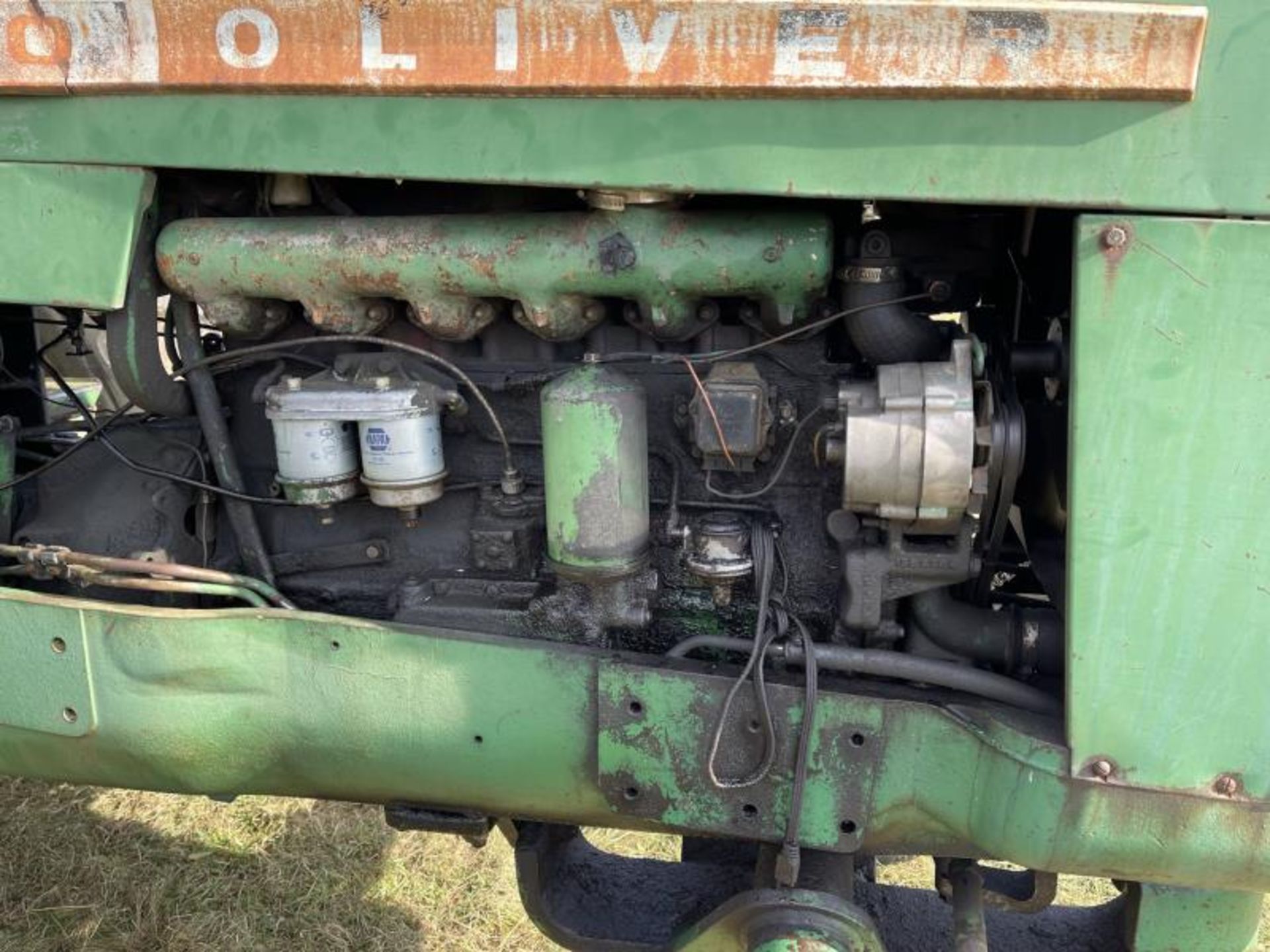 Oliver 1750 Tractor Diesel, 2 Wheel Drive, 3 Point Hitch, Double Remotes, Runs with Jump Start, No - Image 4 of 21