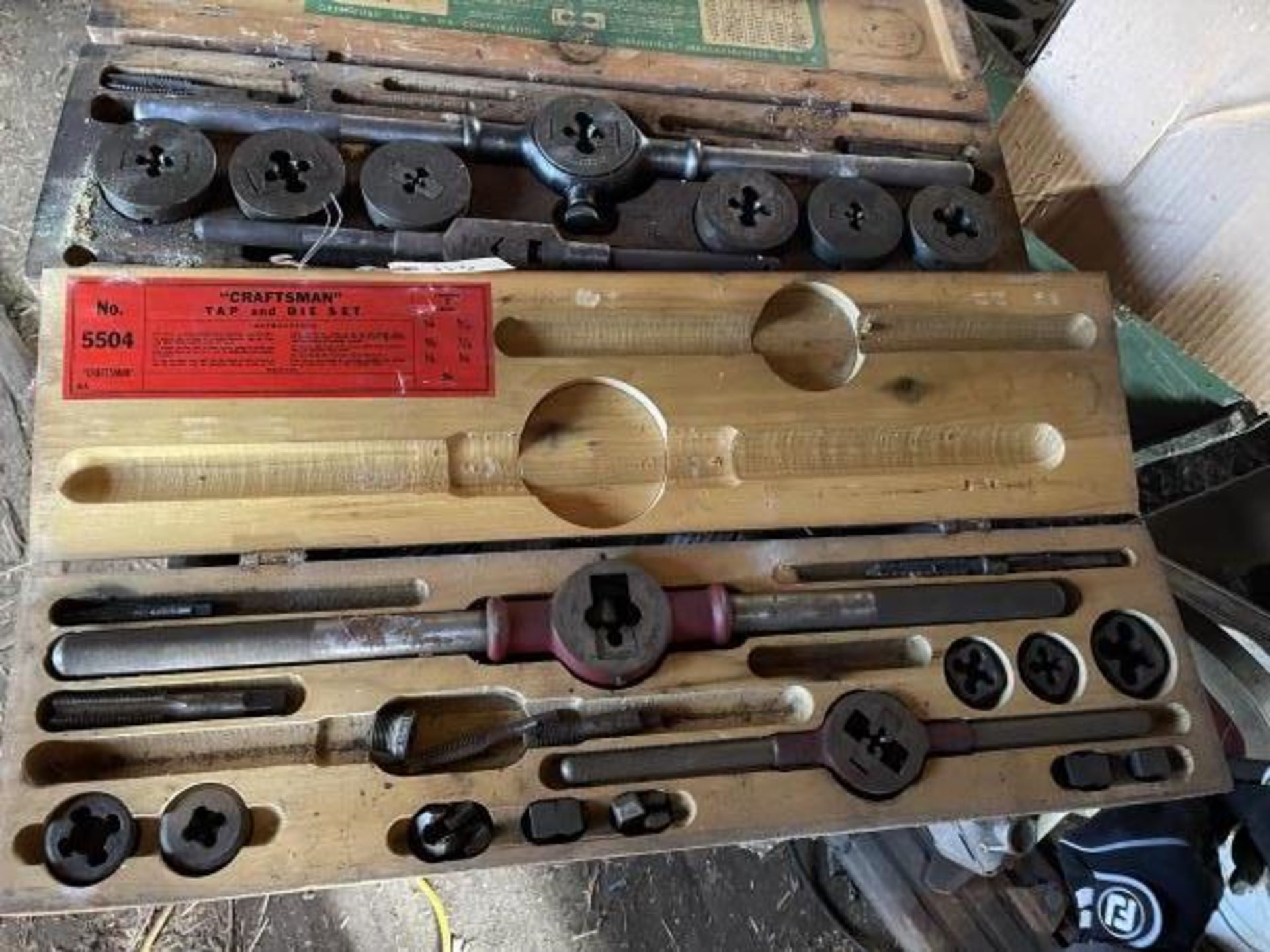 Lot of (2) Tap & Die Sets