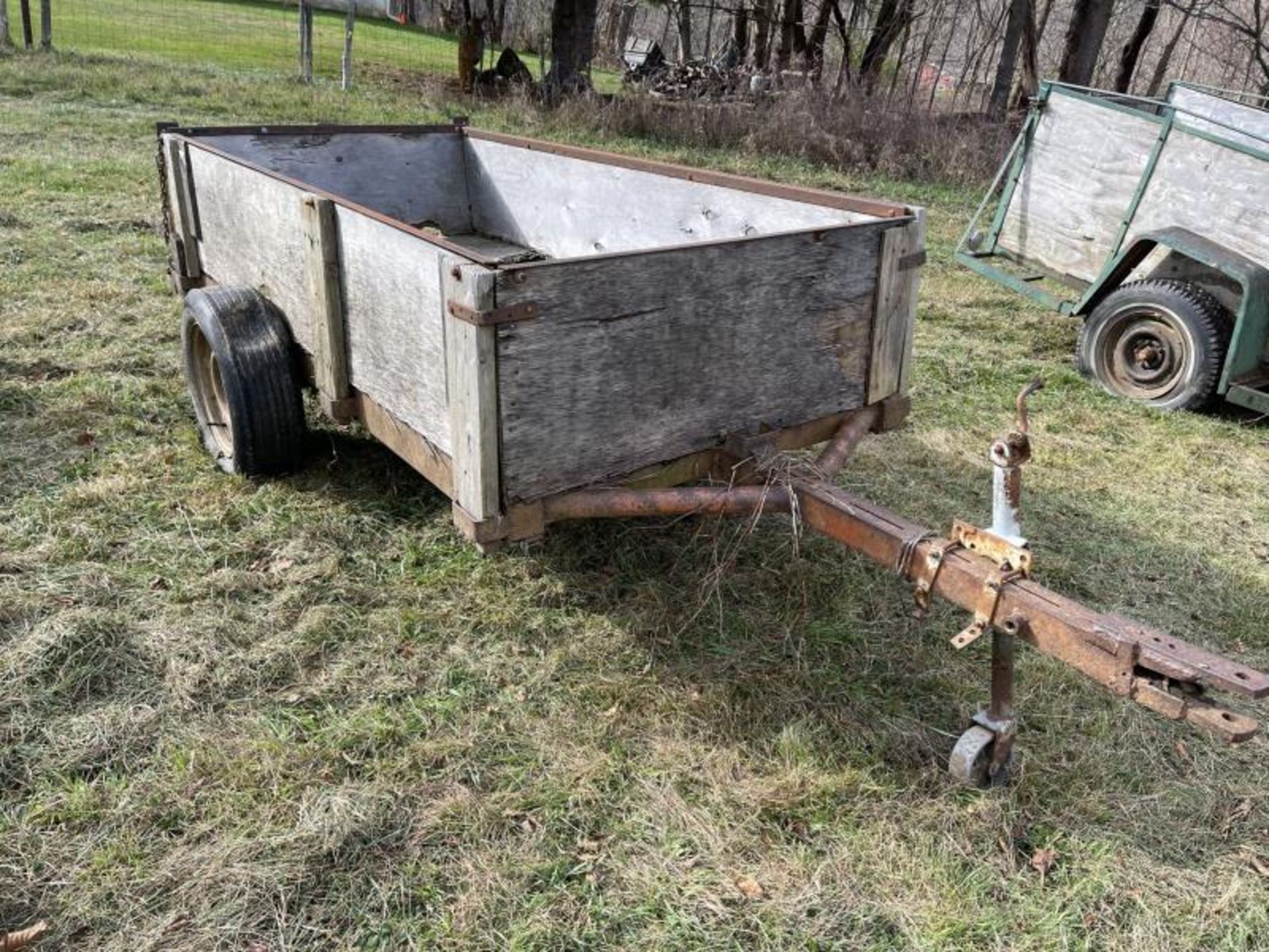 Utility Cart Single Axle 4'x8'