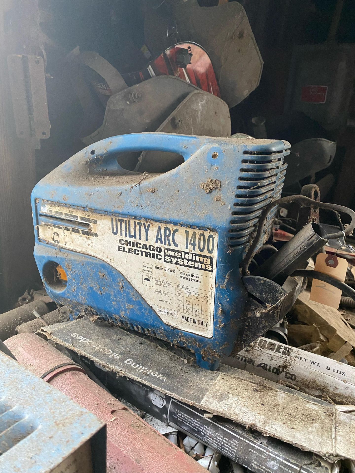 Utility Arc 1400 Welder, 115 Volt - Image 2 of 3