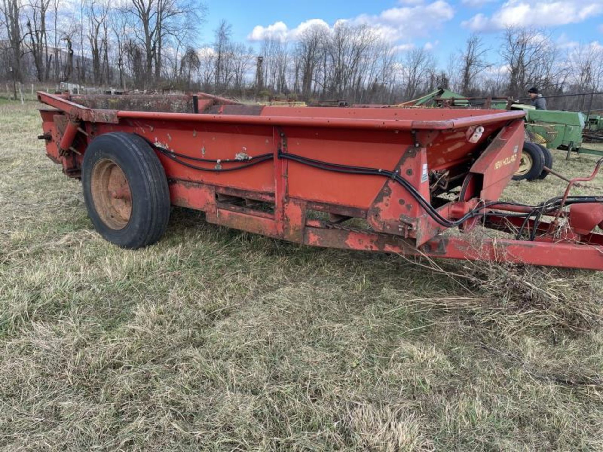 New Holland Manure Spreader, Poor Condition, M: 155, SN: 833012833012 - Image 7 of 9