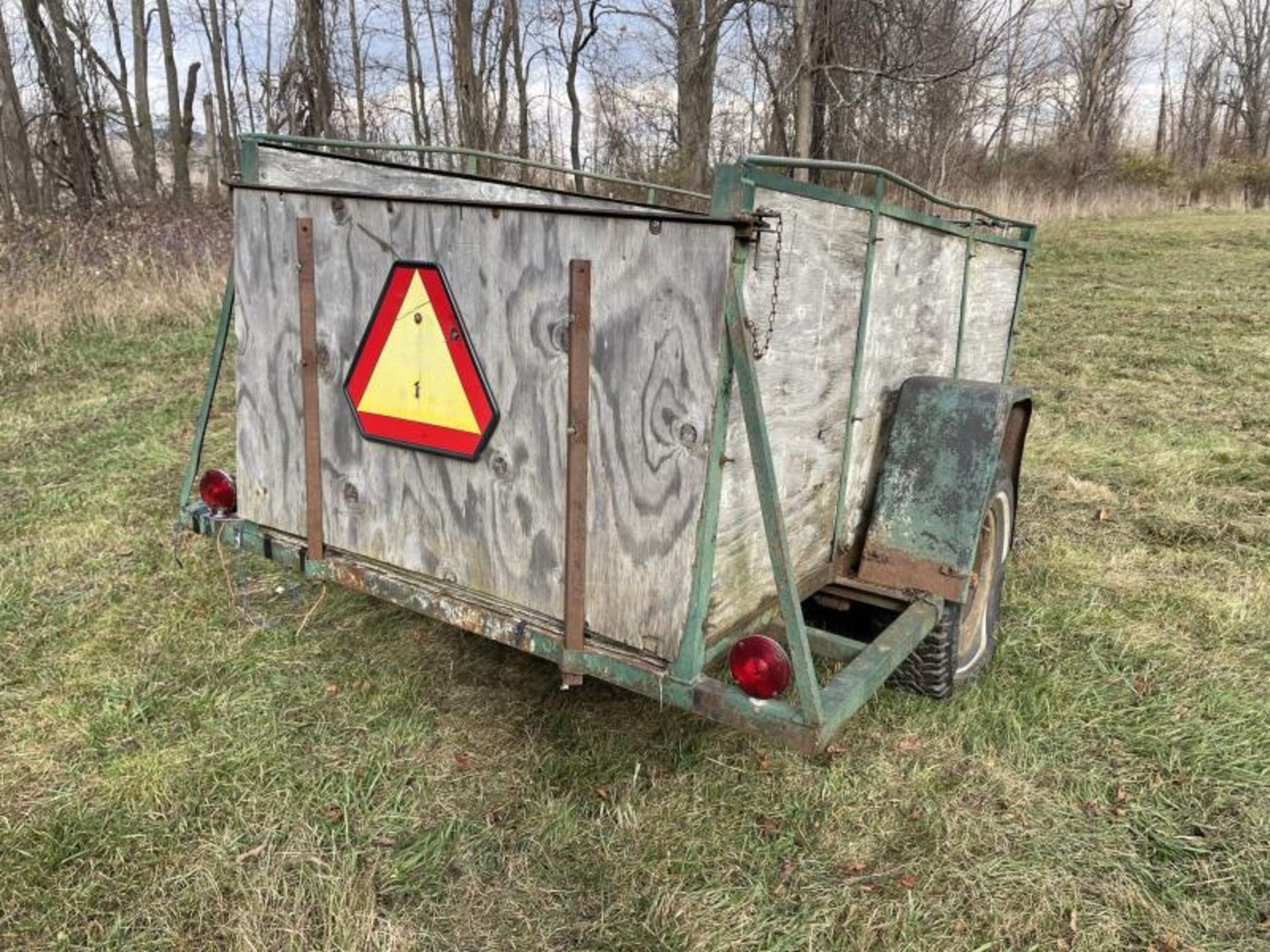 Utility Cart Single Axle 3'x8' - Image 4 of 6