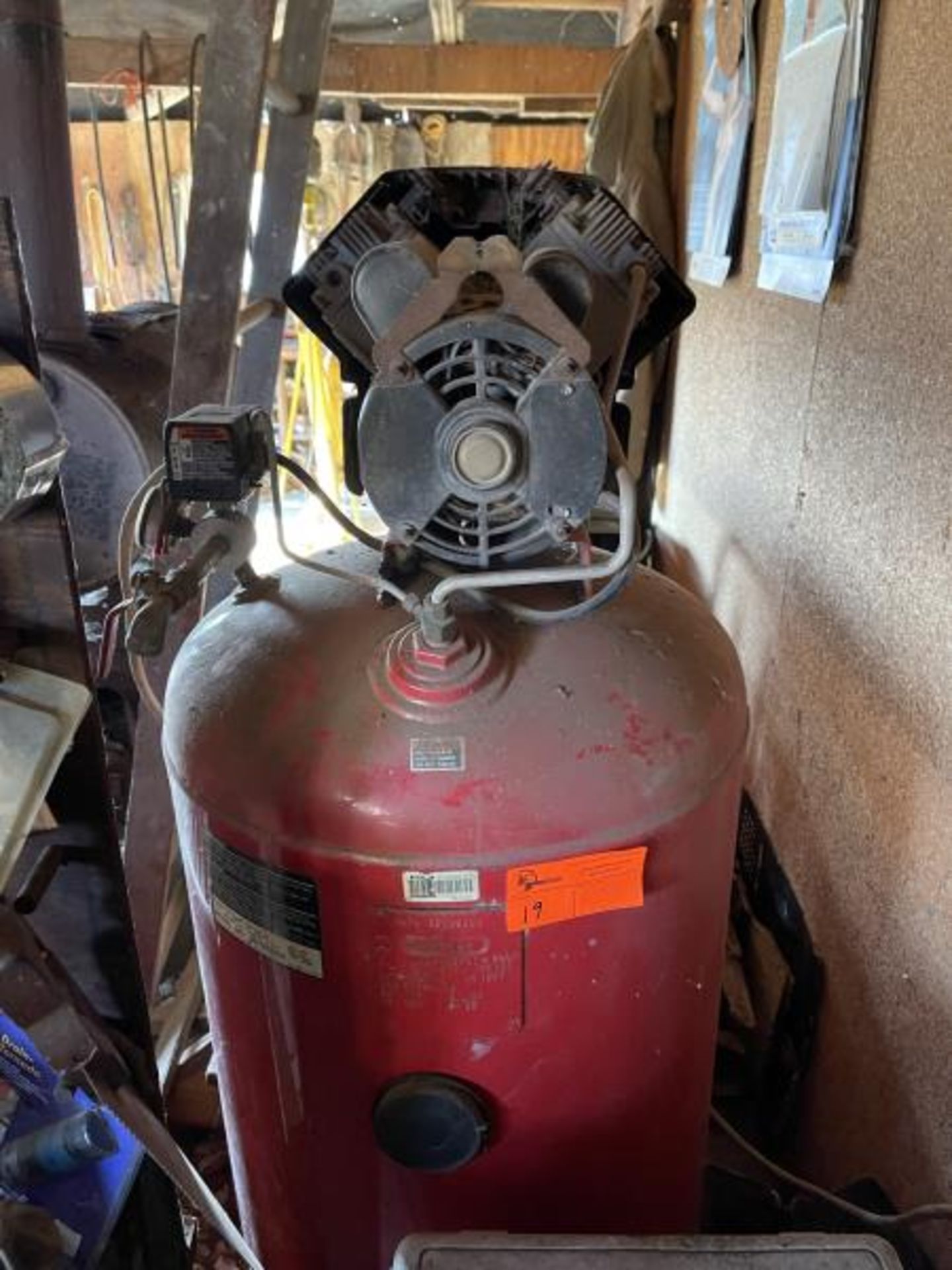 Air Compressor, Sears Craftsman; 60 Gallon, 125 PSI, 240 Volt, Single Phase - Image 2 of 4