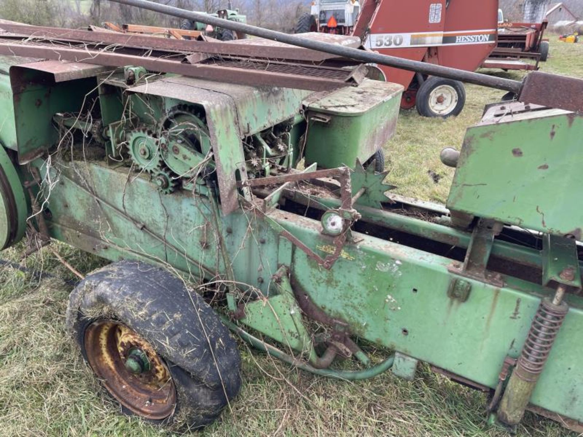 John Deere Square 346 Hay Baler, Type: B5300, SN: 060333E060333E - Image 8 of 12