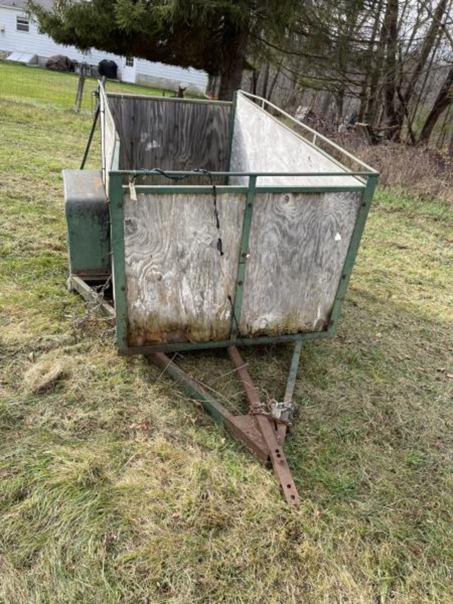 Utility Cart Single Axle 3'x8'