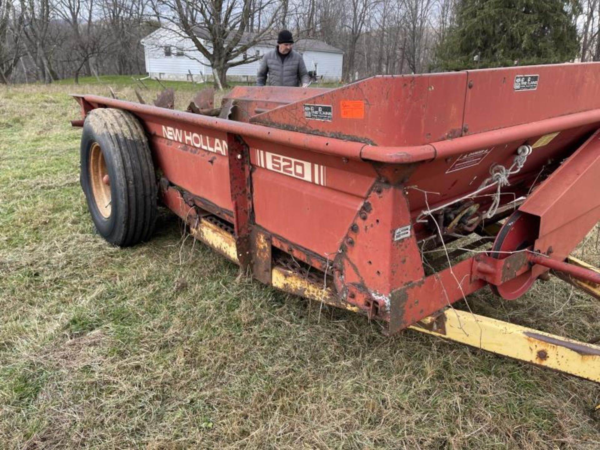 New Holland 520 Manure Spreader, M: 520, SN: 726757726757 - Image 4 of 10