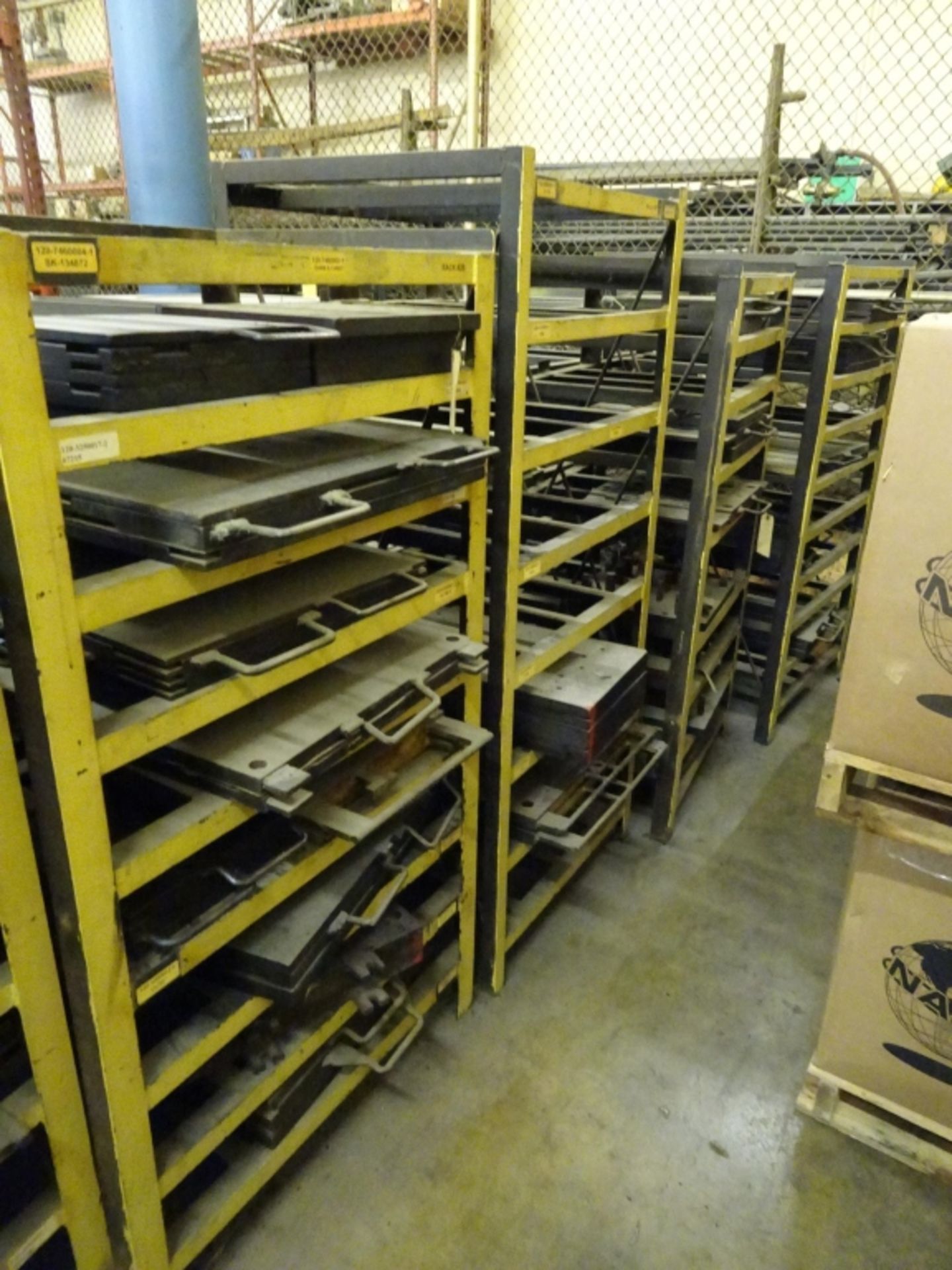 (15) Various Sized Heavy Duty Steel Mold Racks With No Contents - Image 2 of 5