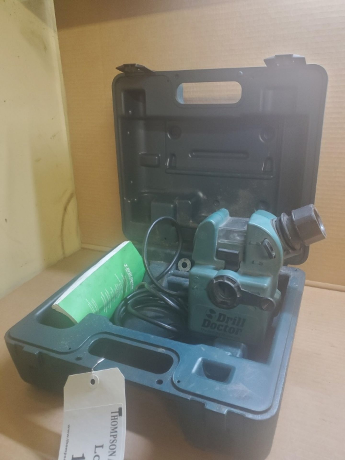 Drill Doctor Model 750 Drill Bit Sharpener With Case and Manual