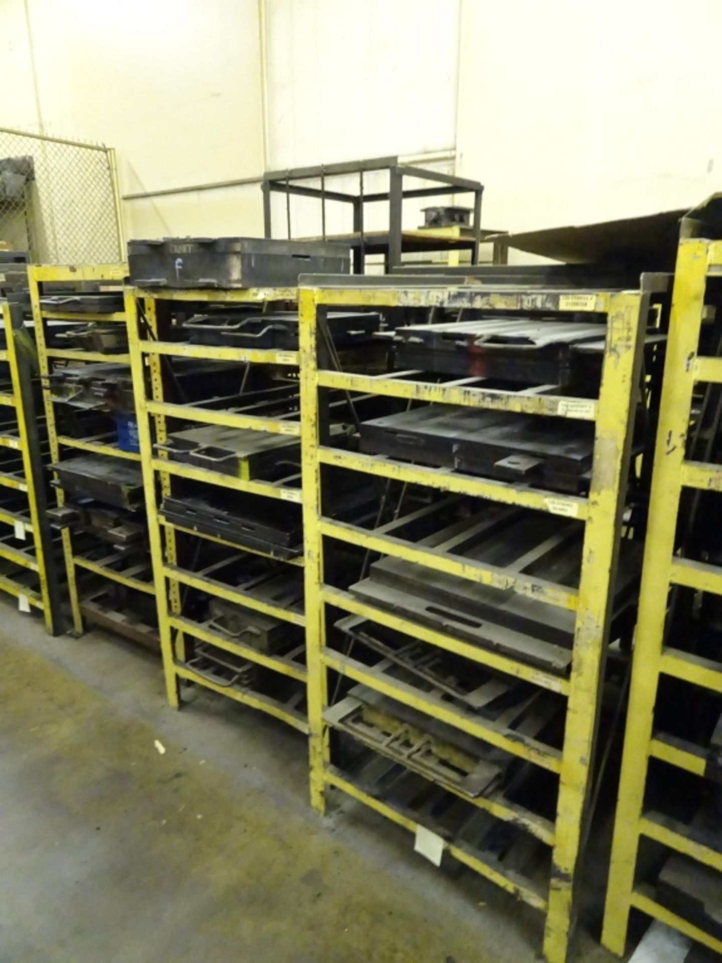 (13) Various Sized Heavy Duty Steel Mold Racks With No Contents - Image 5 of 6