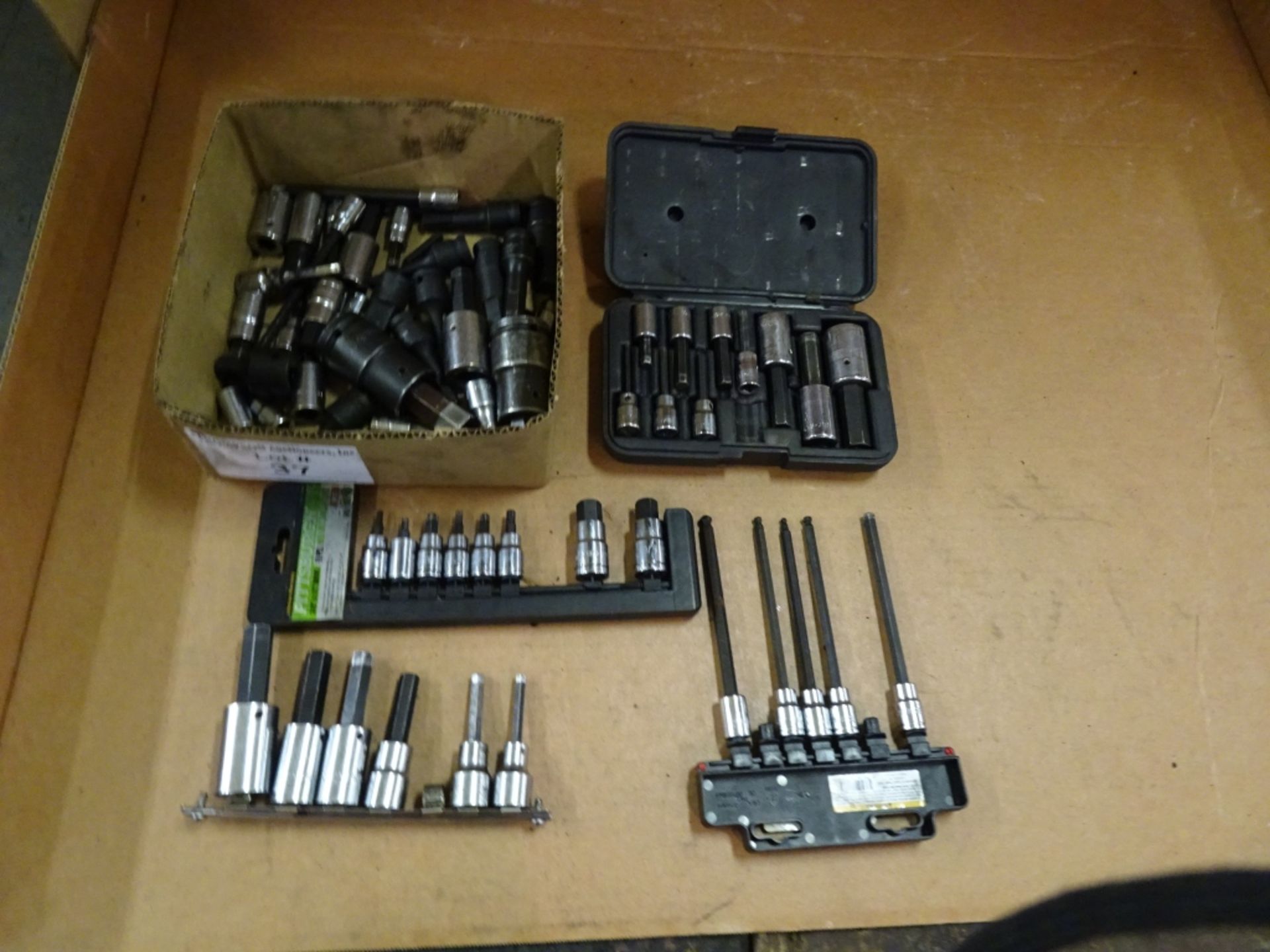 Box Lot Of Various Manufacturer, Size, and Style Allen and Hex Sockets - Image 3 of 3