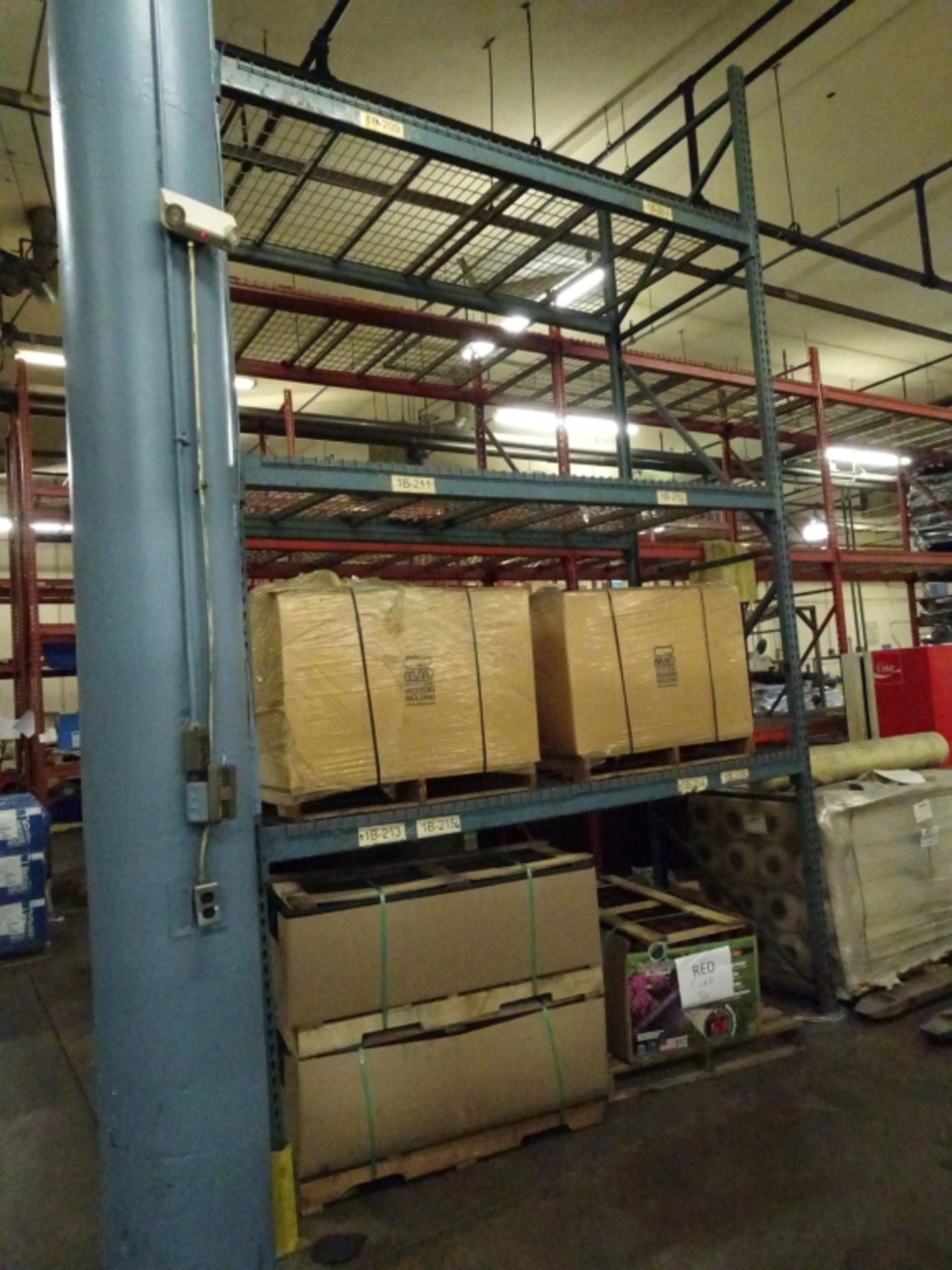 (9) Sections of Medium Duty Industrial Pallet Racking with (12) Approx 16' Uprights, (54) 8' - Image 2 of 3