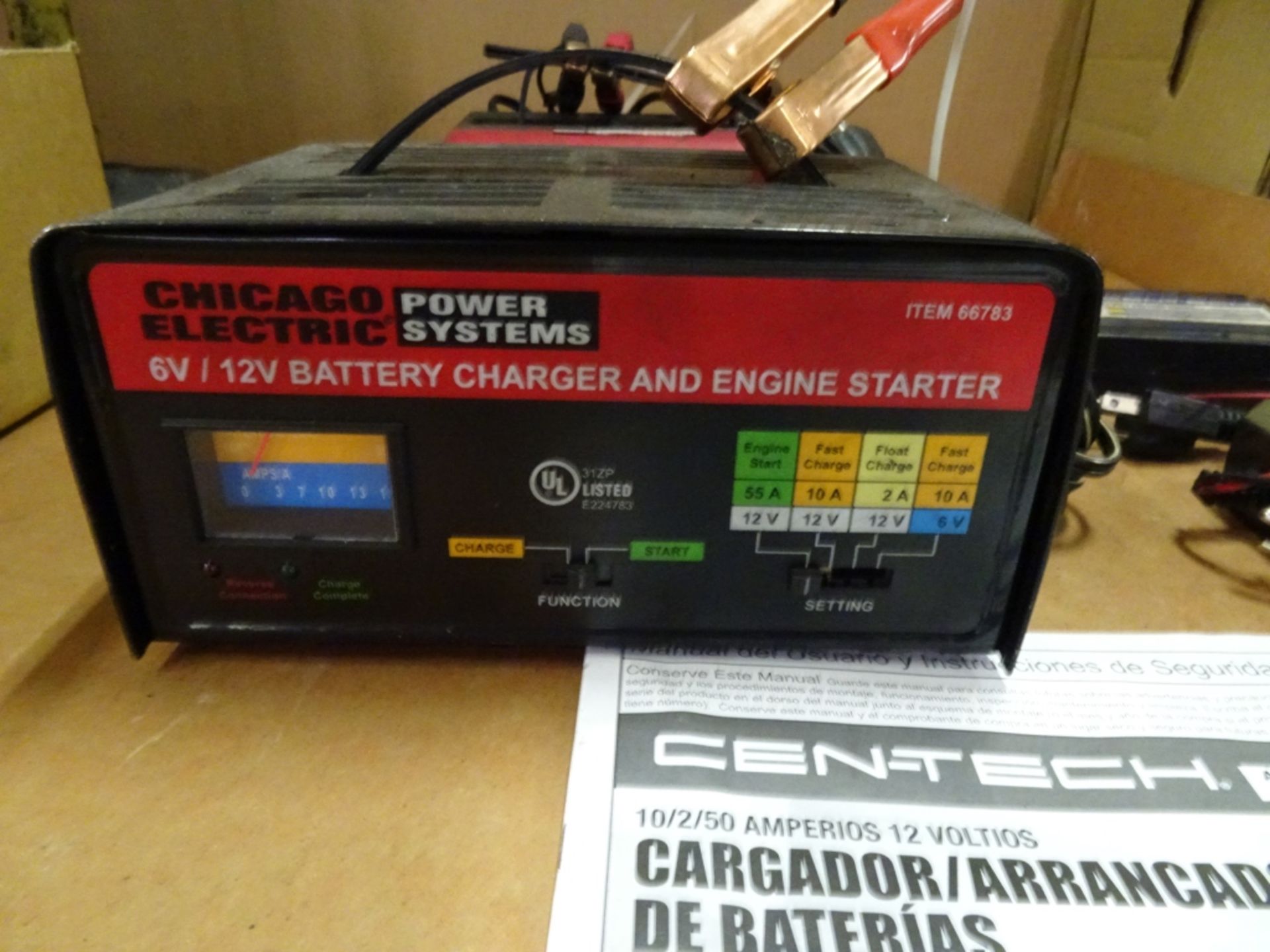 (2) Cen-Tech Battery Chargers, (2) Cen-tech Battery Maintainers / Float Chargers - Image 2 of 4