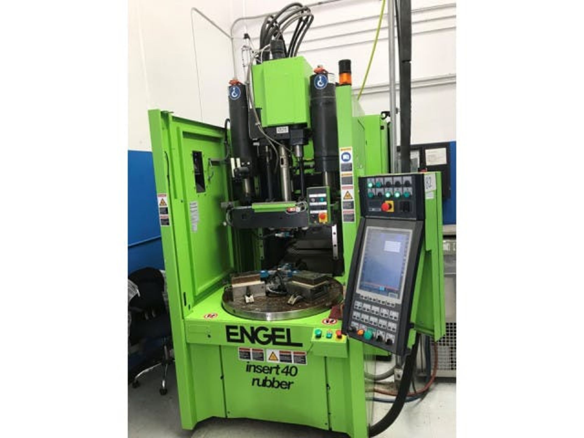 Engel Rubber Molding Machine (2014), Model: IN 200V/40 xs RO, Serial: 195485, US Tons: 50 | Shot