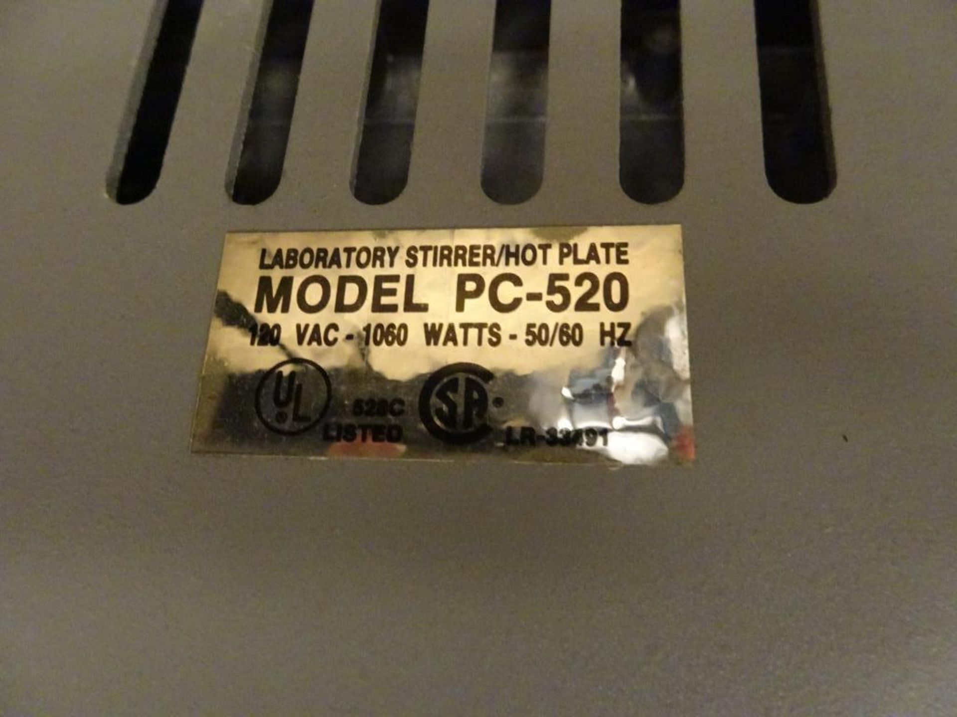 Corning Model PC-520 Ceramic Top Laboratory Hot Plate Stirrer - Image 3 of 3
